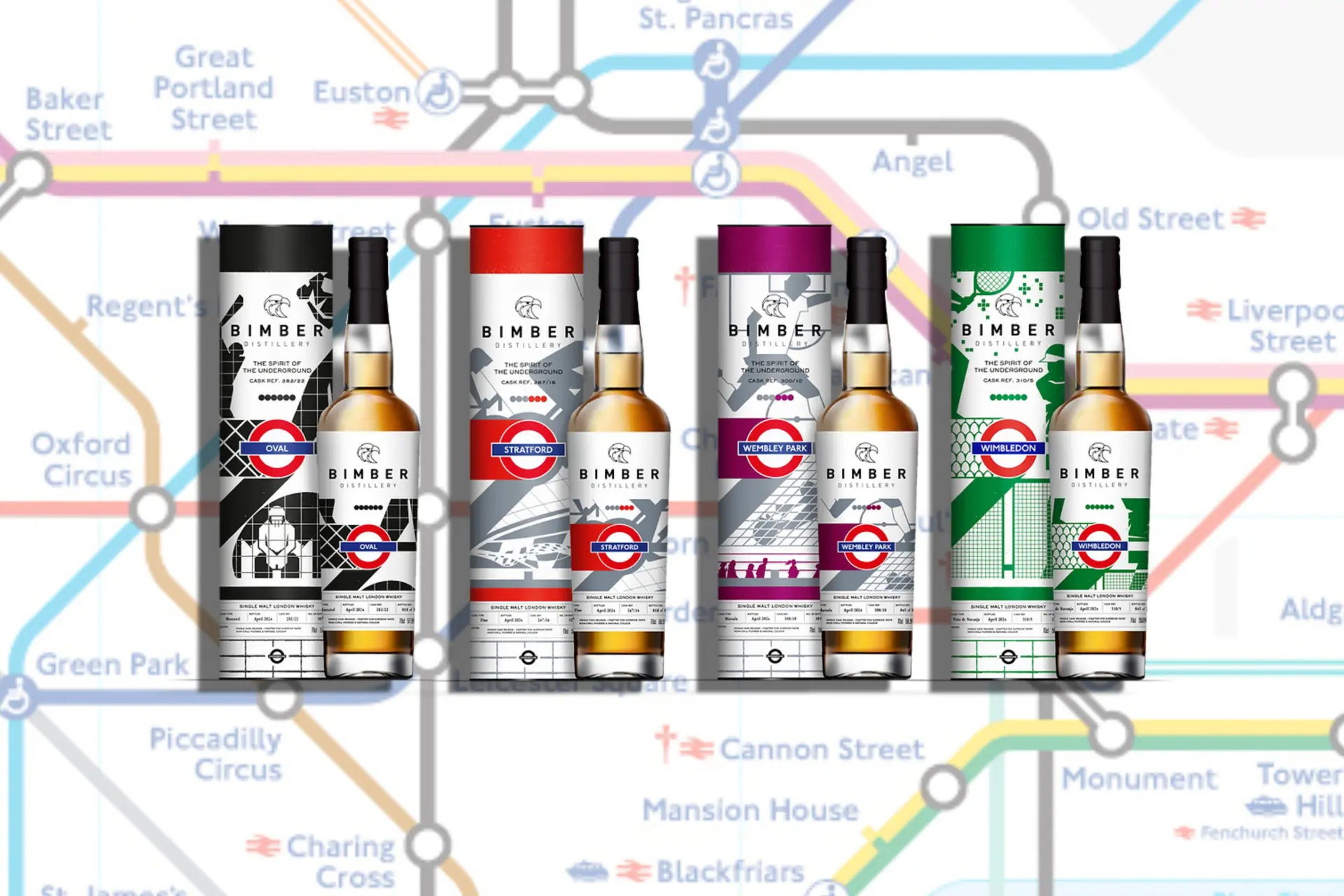 Vier nieuwe single malt whisky's breiden langlopende serie uit