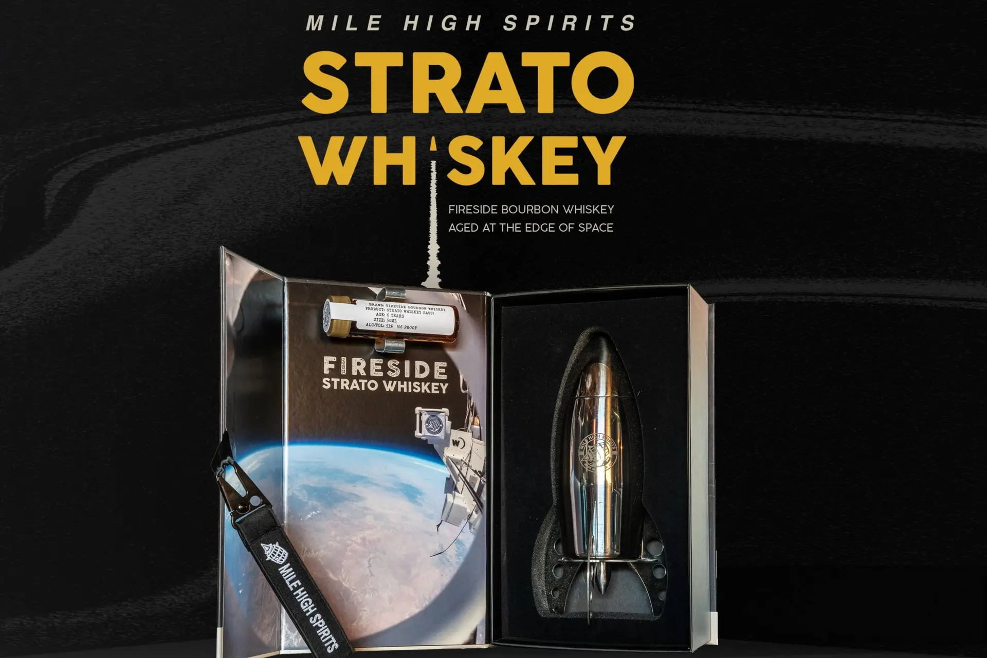 Deze whiskey is naar de ruimte gestuurd voor bijzonder smaakprofiel
