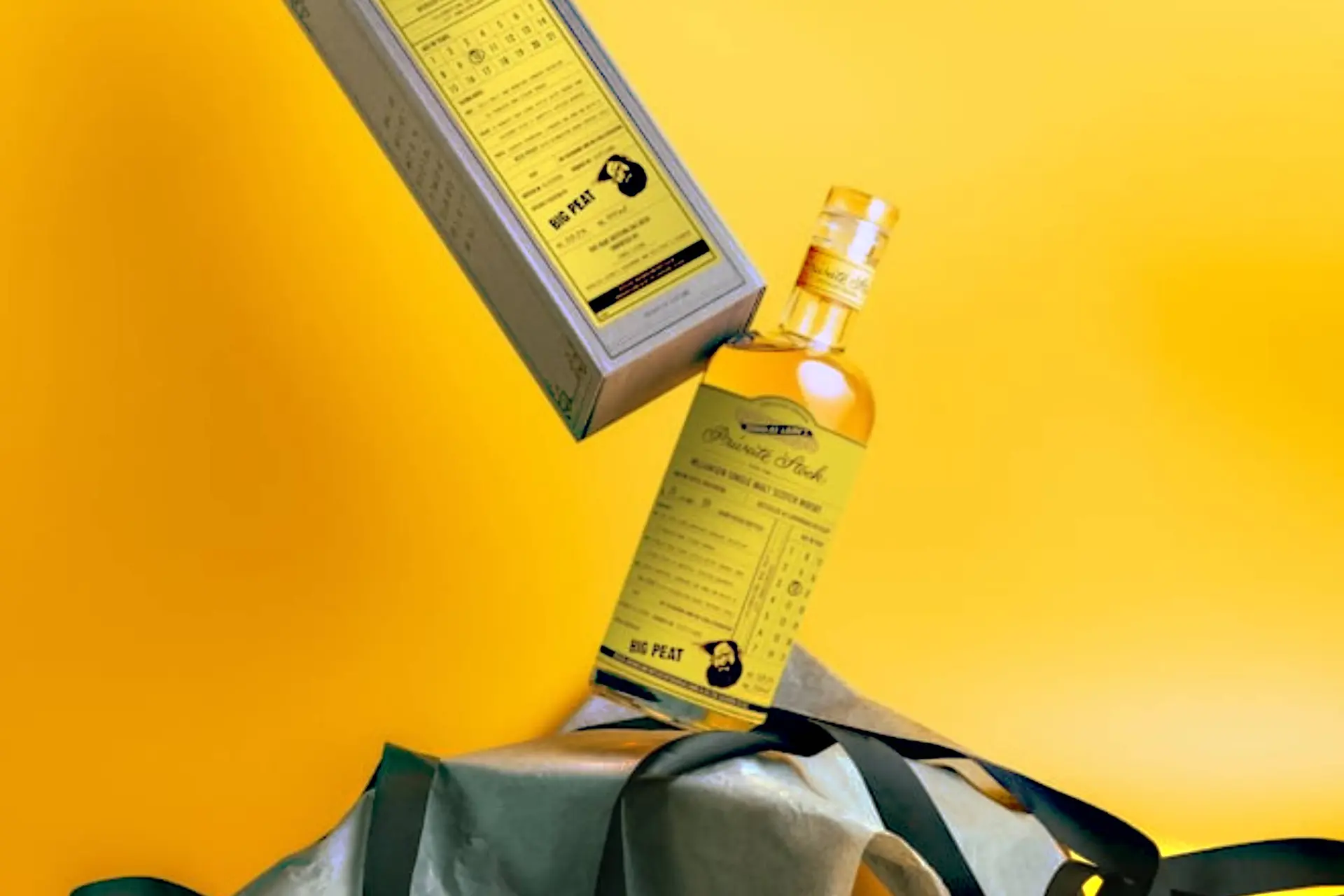 Bijzondere fles whisky duikt op: Private Stock Big Peat 10 Years Old