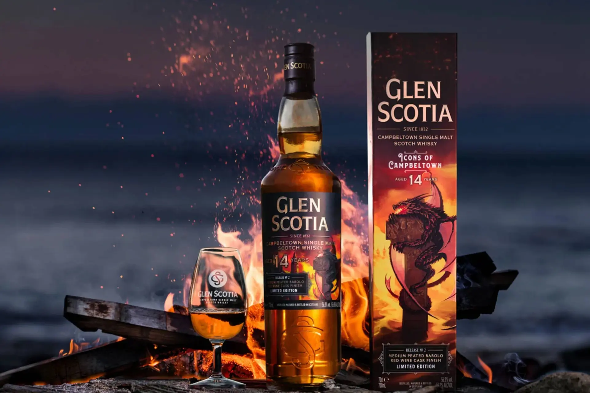 De nieuwe Glen Scotia limited edition is een 14-jarige single malt whisky