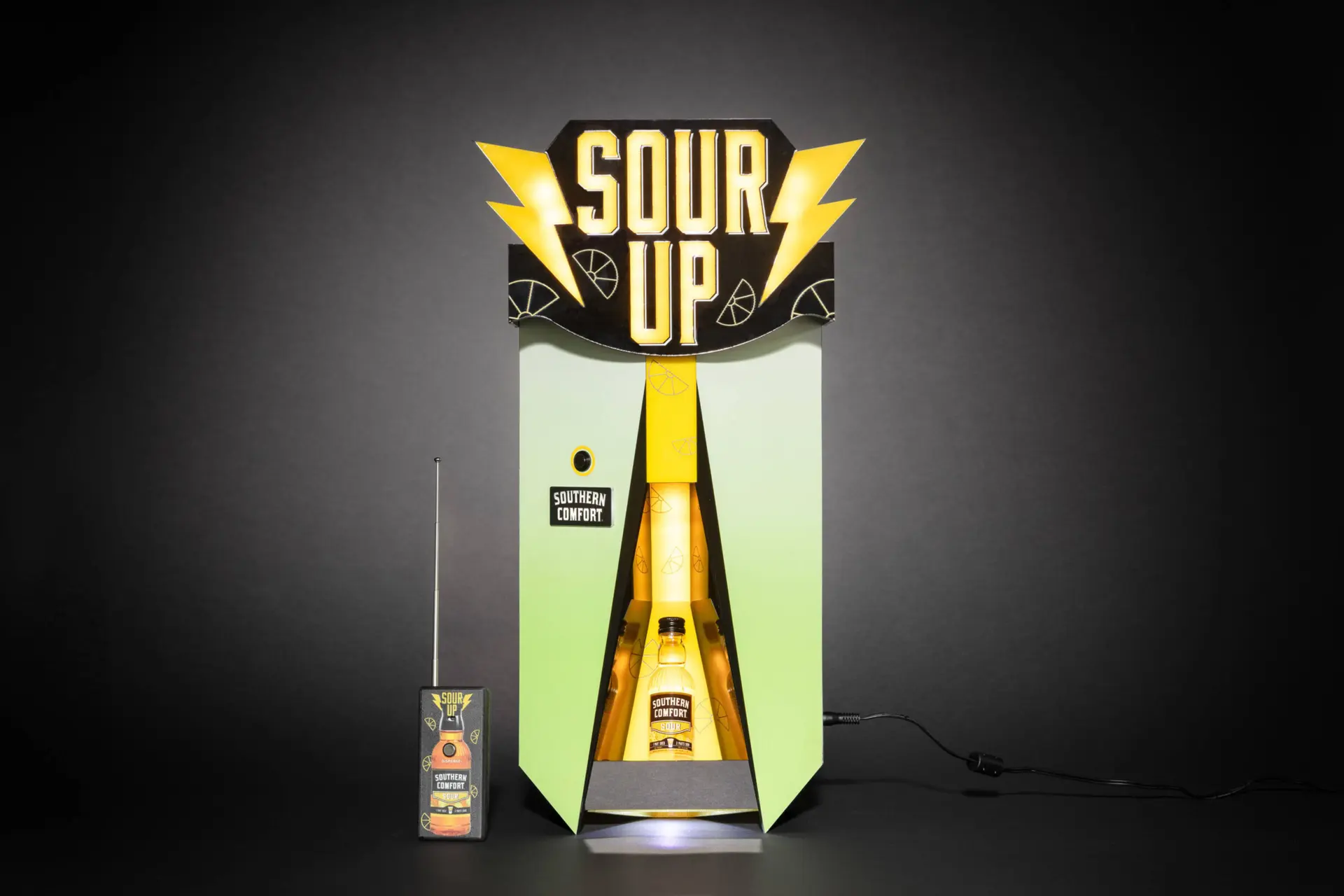 soconsole sour up whiskeydispenser