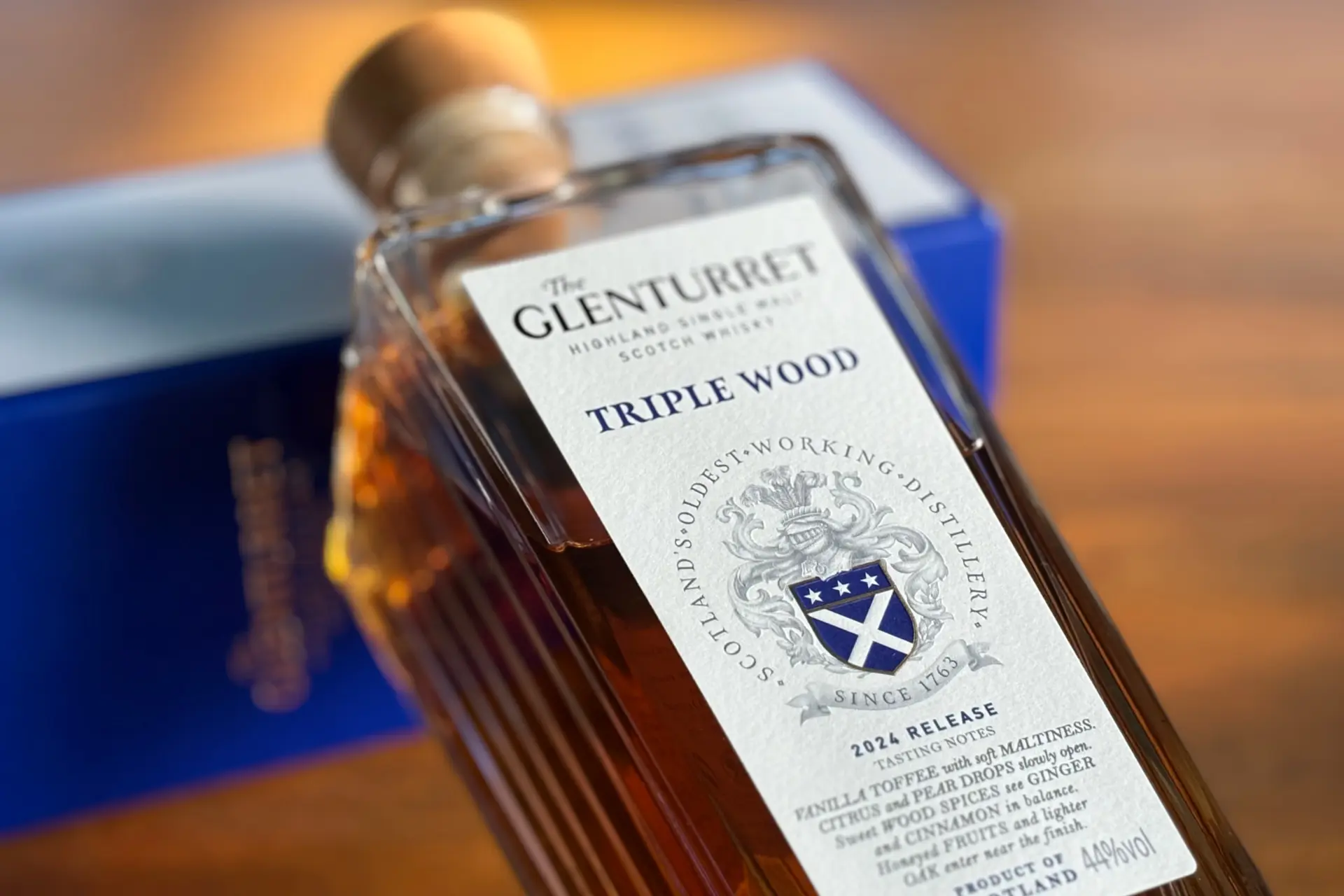 The Glenturret Triple Wood Collection 2024 Recensie: Prima whisky voor gezellige avond