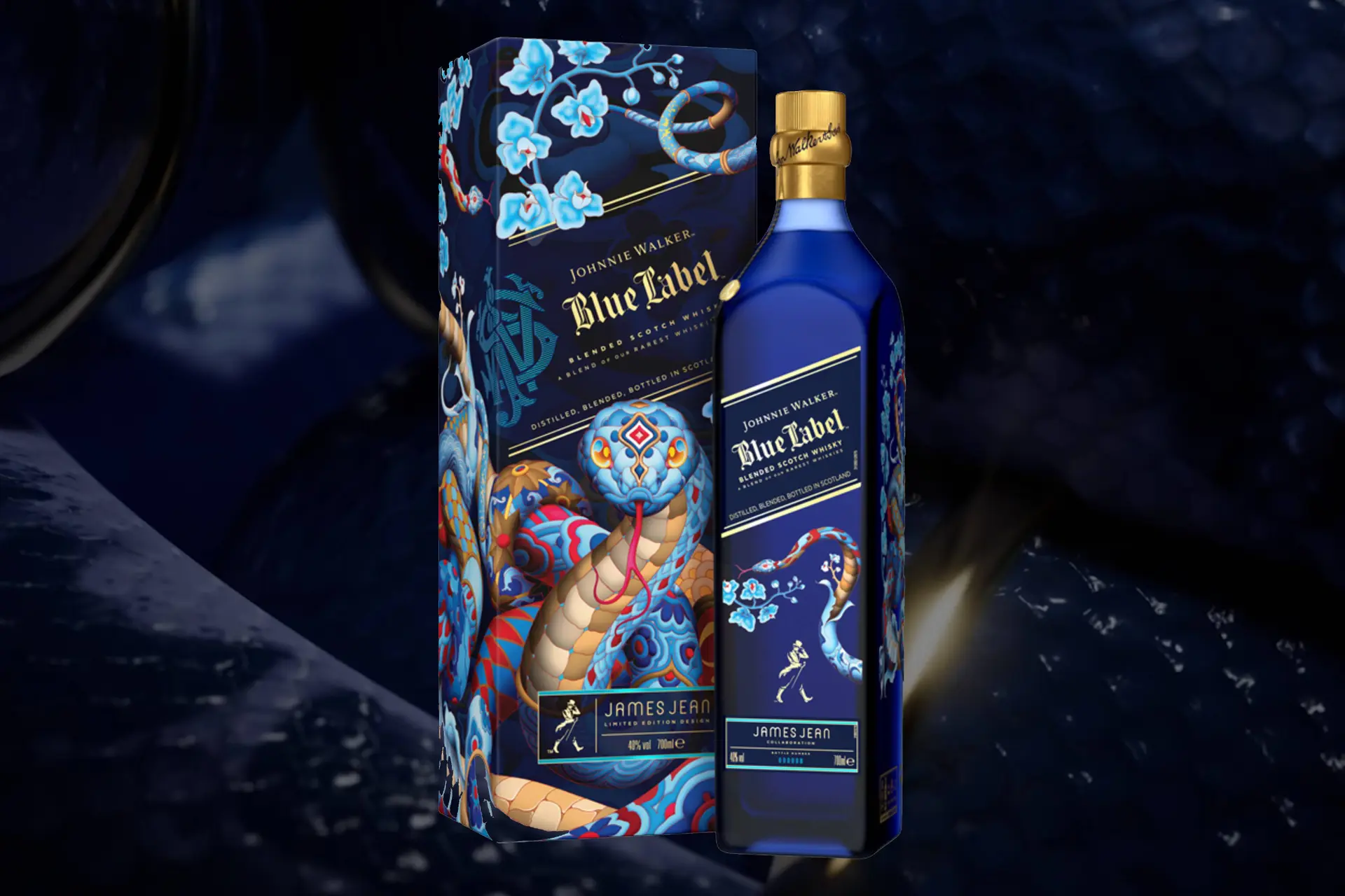 Dit is wat de nieuwe Johnnie Walker Blue Label whiskyfles precies inhoudt
