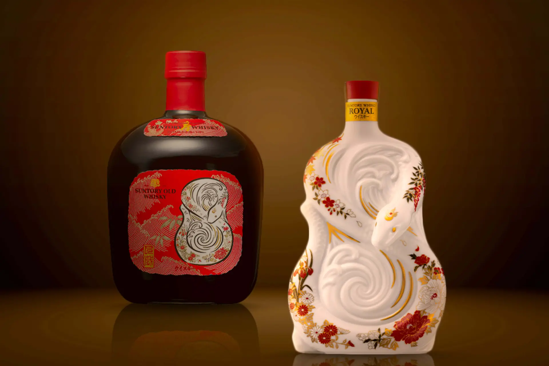 Twee exclusieve Japanse whisky’s vieren 2025 Year of the Snake Japanse whisky’s