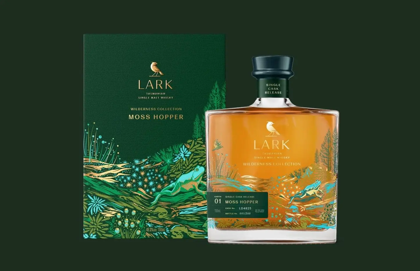 Deze nieuwe whiskyreeks is een eerbetoon aan de wildernis