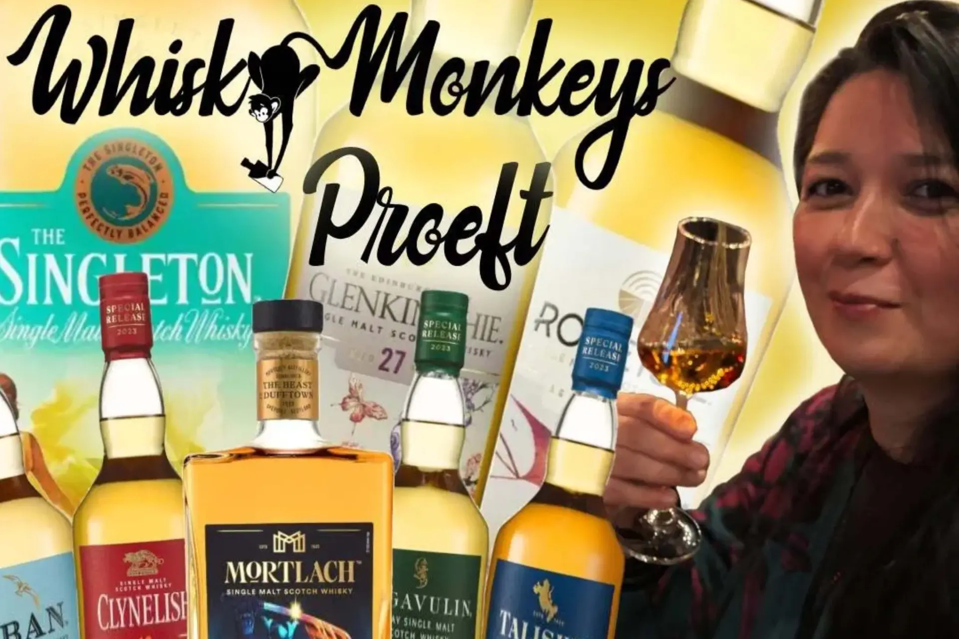 Whisky Monkeys Proeft Diageo Special Release 2023 in Amsterdam