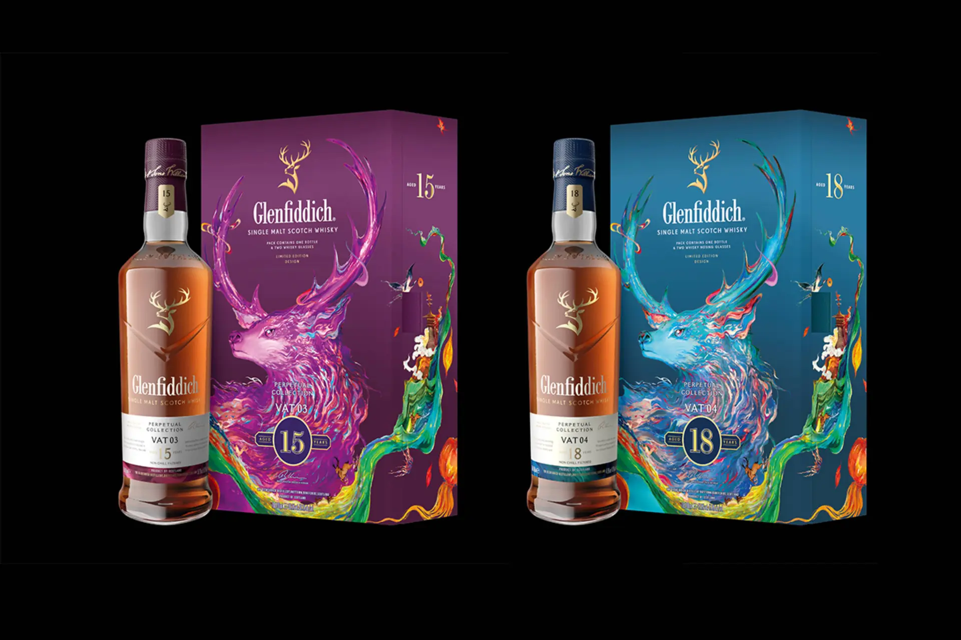 Kleurrijke nieuwe Lunar New Year 2025 whisky's opgedoken