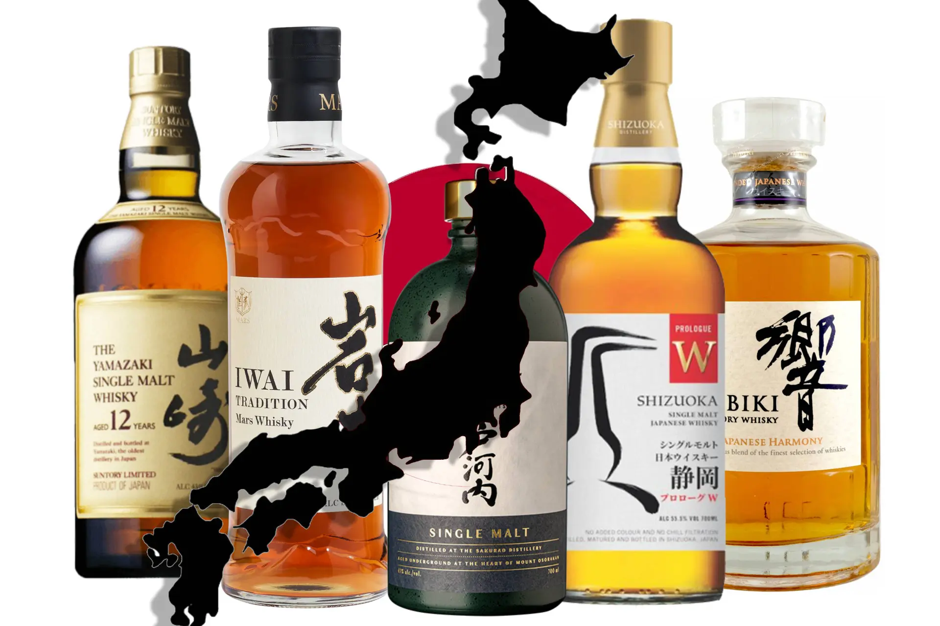 Welke whisky regio’s zijn er in Japan?