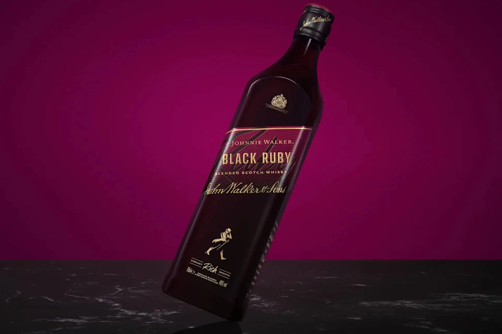 Black Ruby whisky is nu echt officieel uitgerold in Nederland
