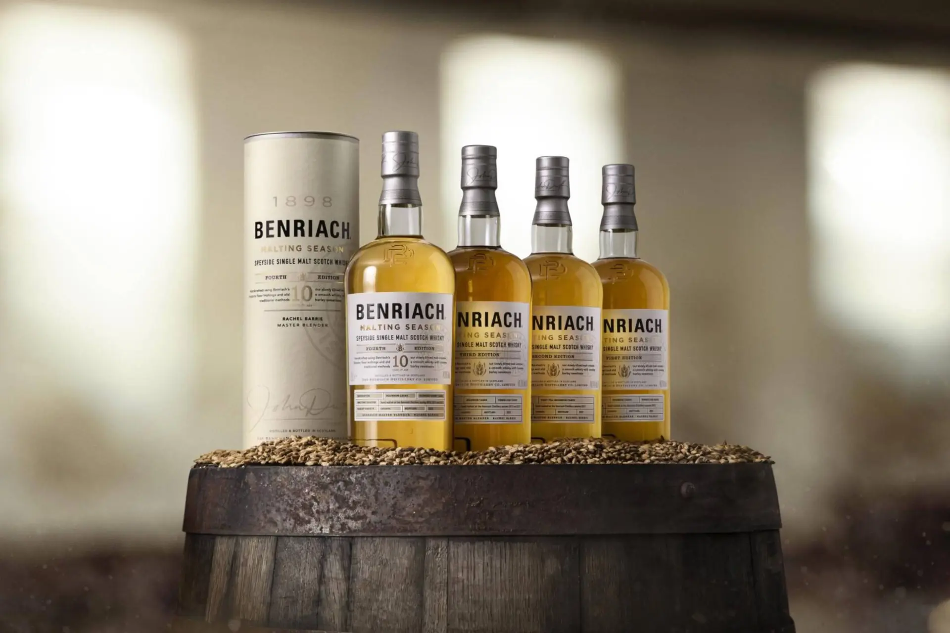 Deze Speyside whisky van Benriach is de laatste in de Malting Season reeks