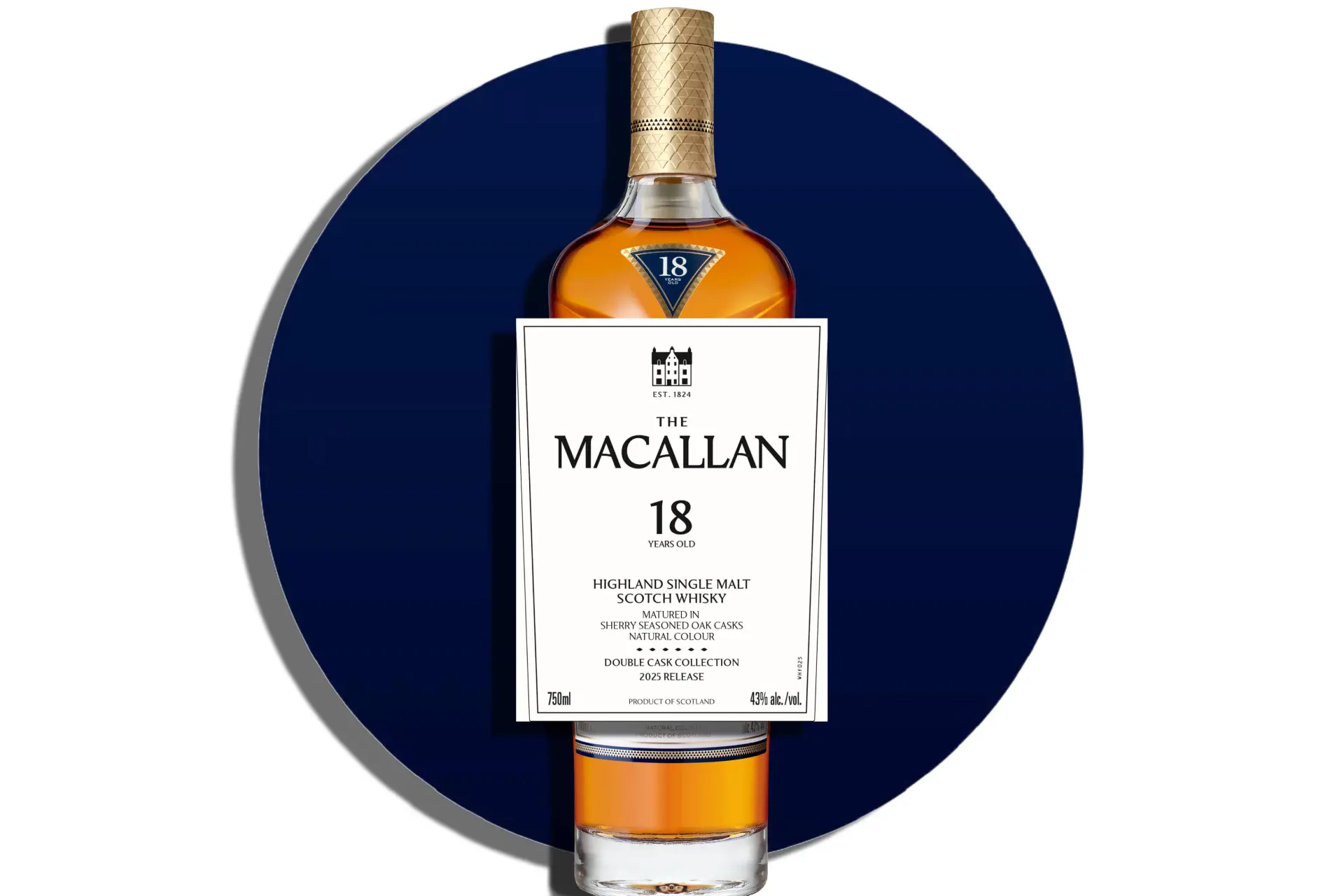 The Macallan 18 Year Double Cask Collection 2025 whisky onderweg