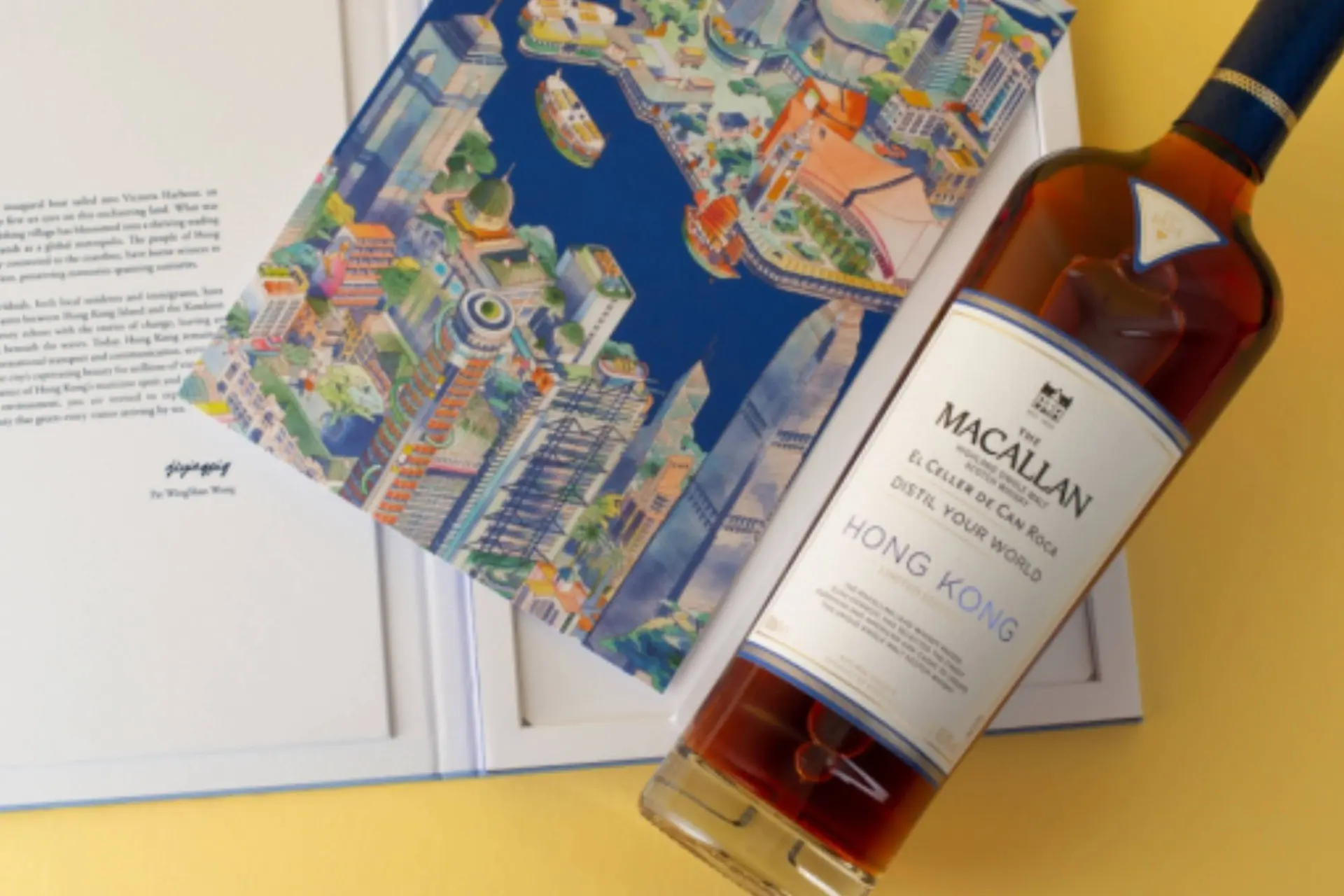 The Macallan verrijkt haar limited edition single malt whisky serie met een Hong Kong editie