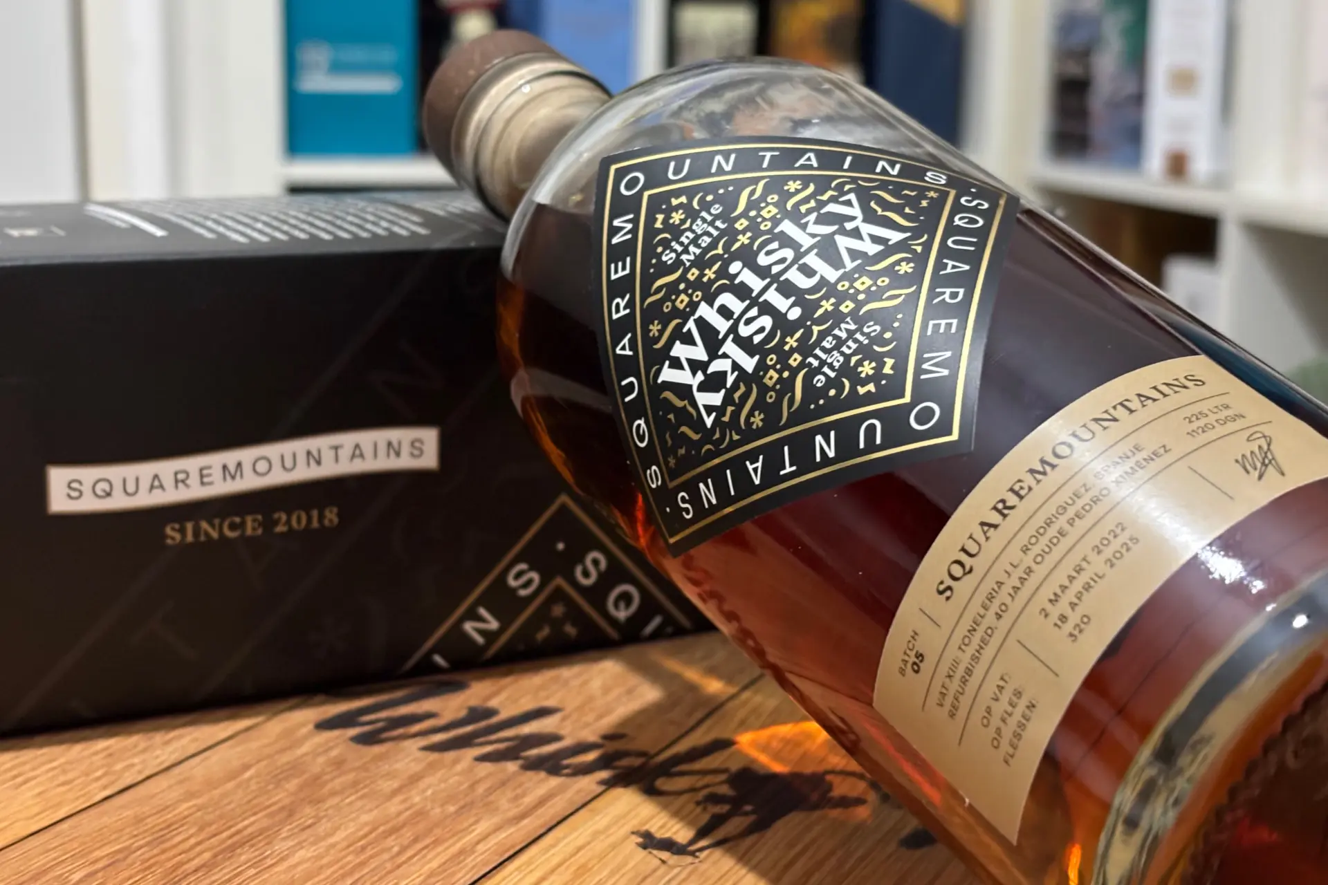 Nieuwe Nederlandse single malt whisky uit een 40 jaar oud PX vat onthuld