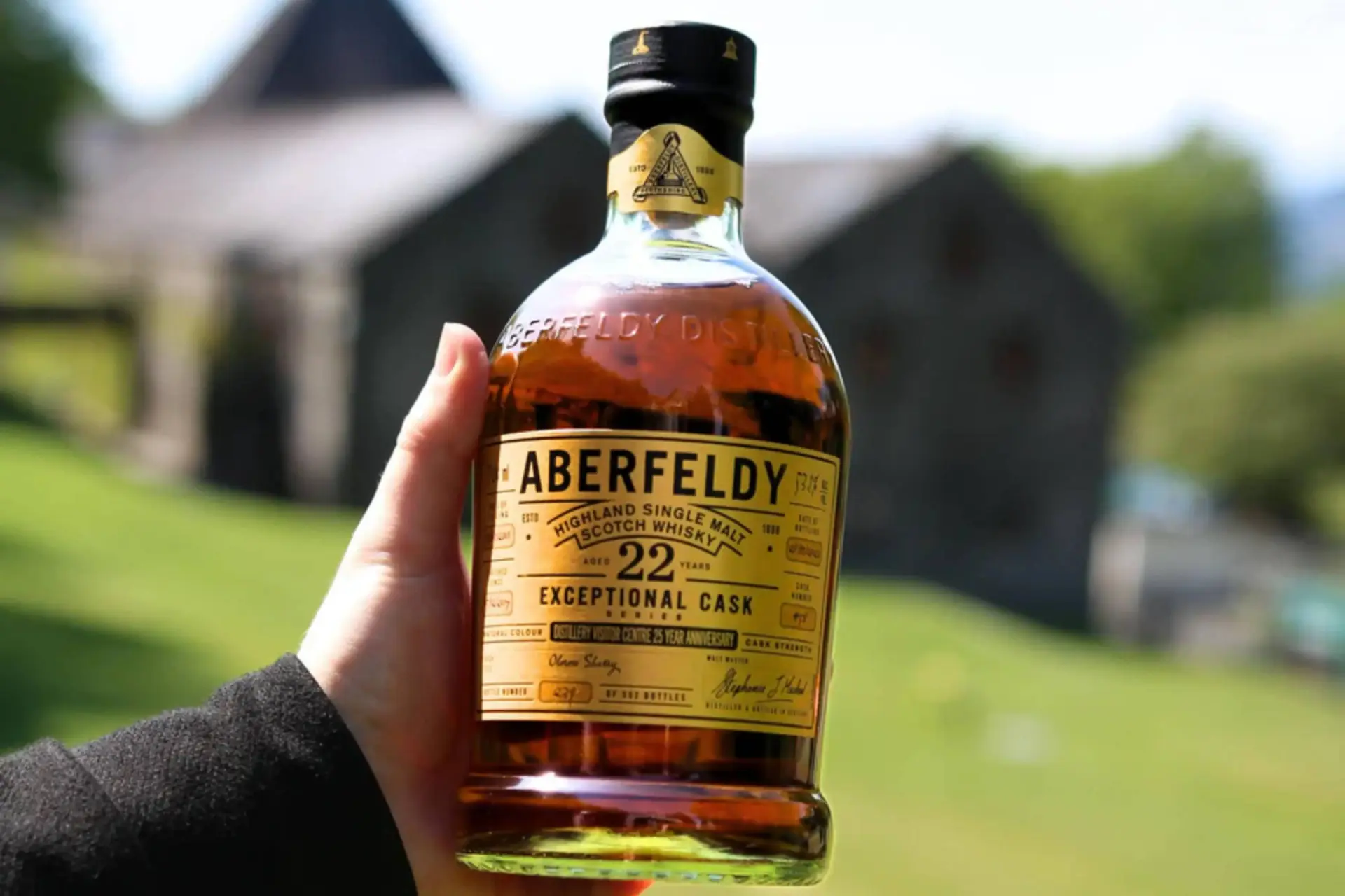 Nieuwe Aberfeldy Exceptional Cask Series whisky van 22 jaar oud viert een mijlpaal
