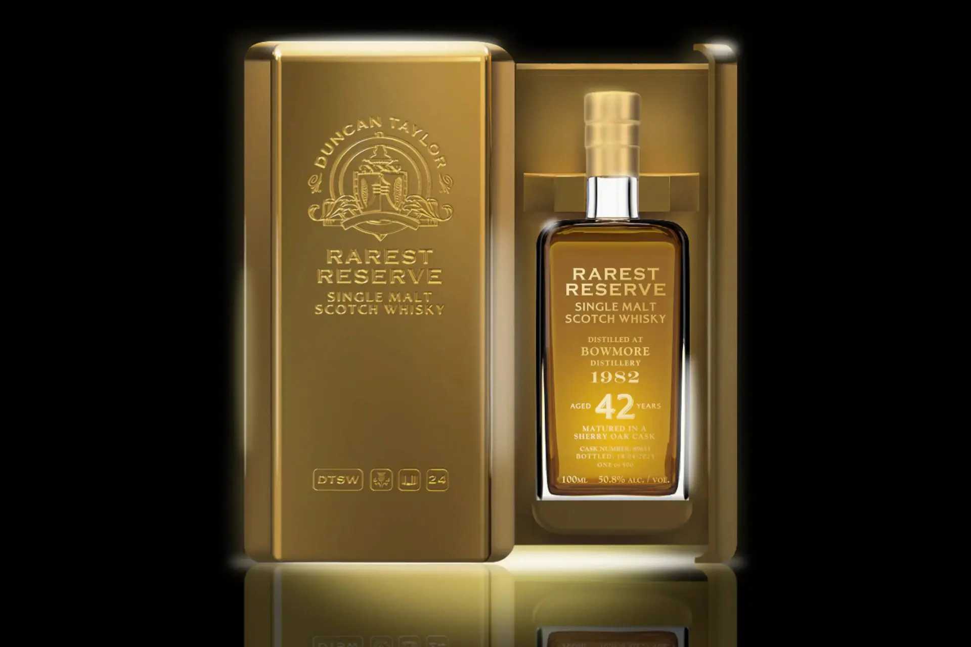 Is deze oude Bowmore whisky letterlijk vloeibaar goud?