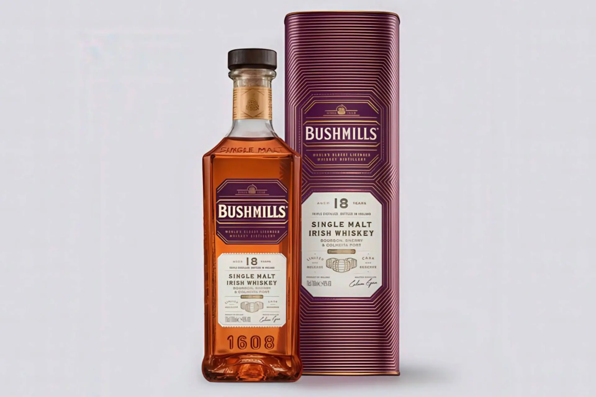 Bushmills brengt een 18 jaar oude whiskey naar Travel Retail