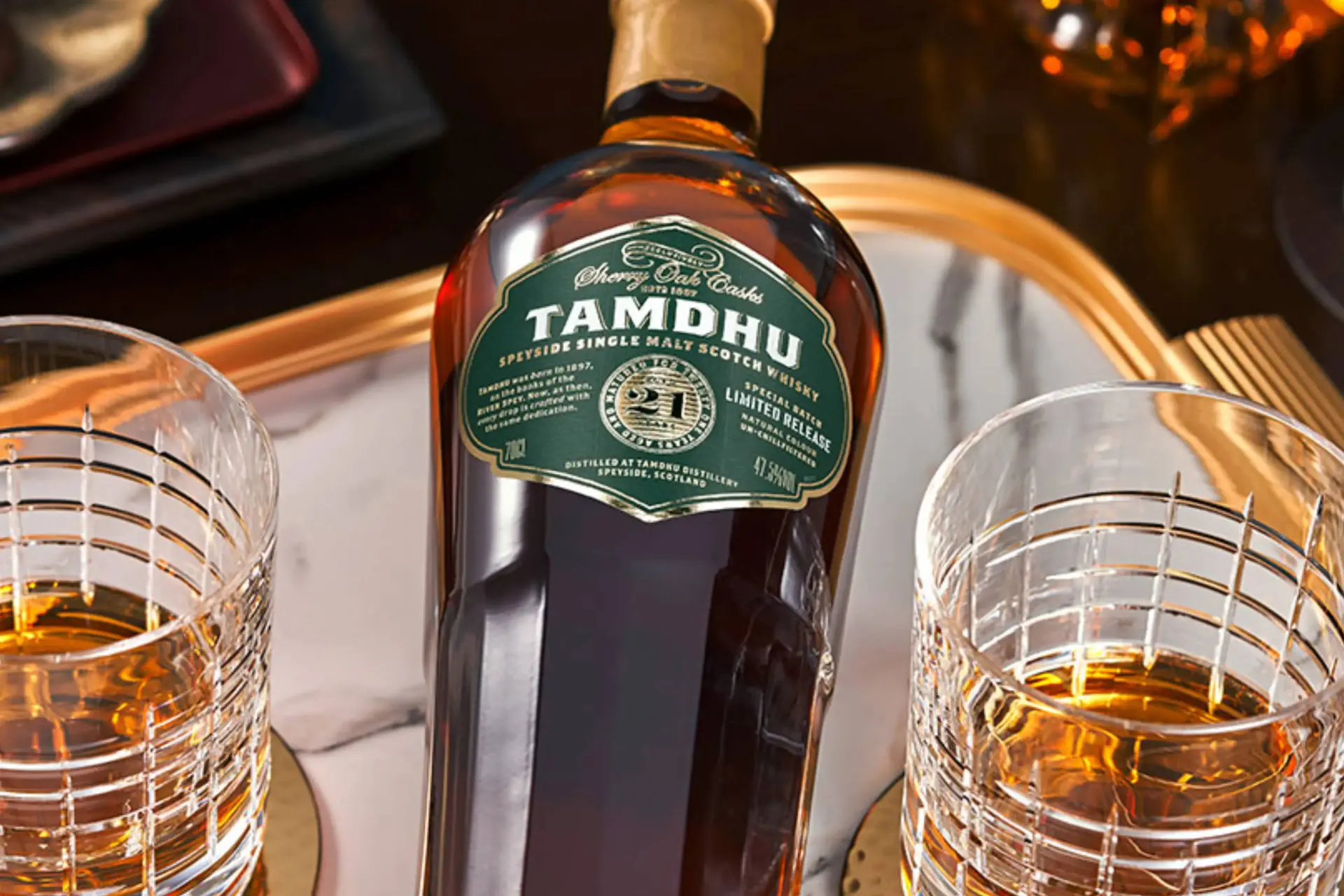 Tamdhu onthult haar oudste whisky in het kernassortiment: ‘gelimiteerde coming of age whisky’
