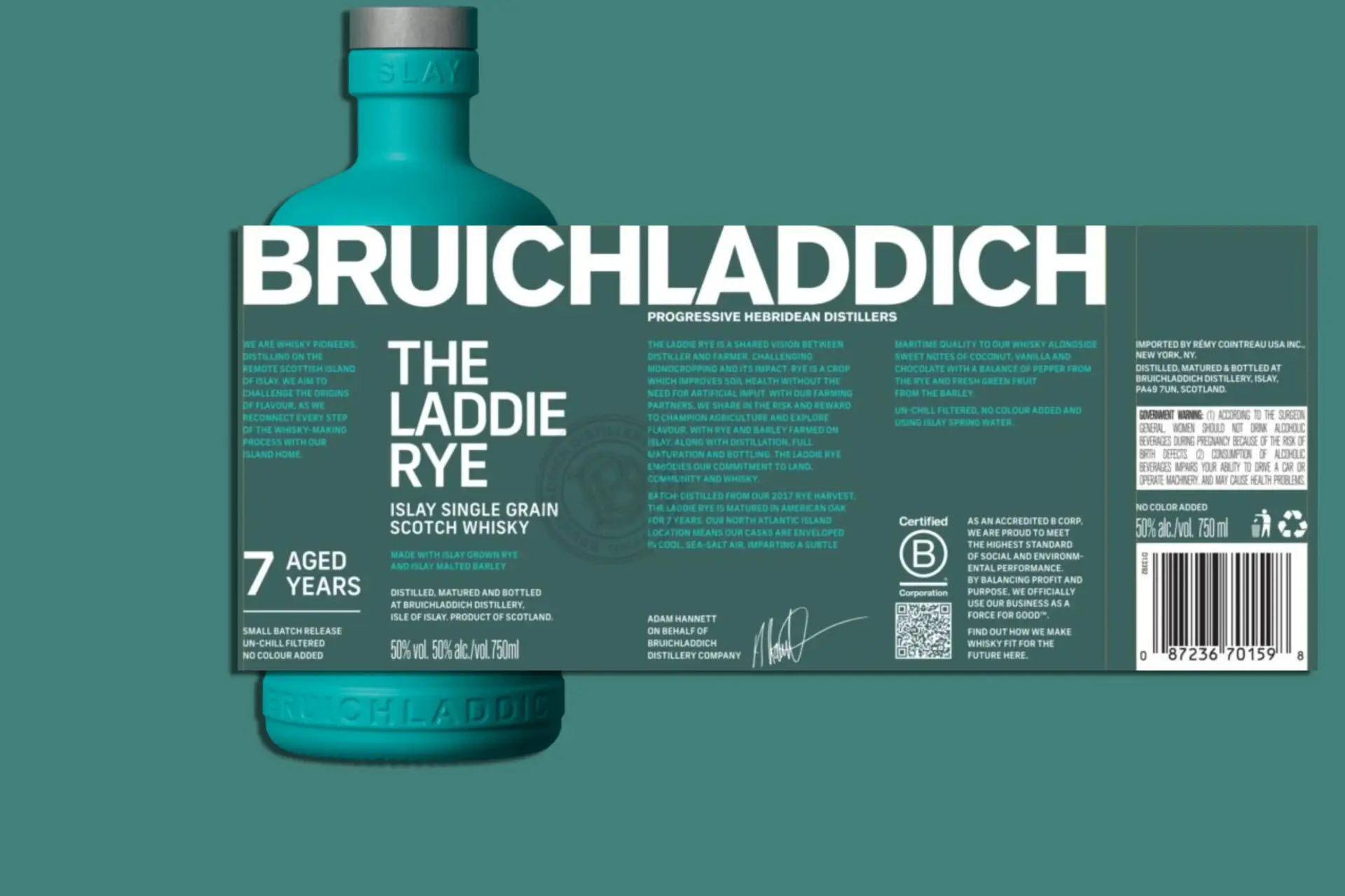 ‘Geheim’ whiskyproject levert eerste Islay rye whisky op