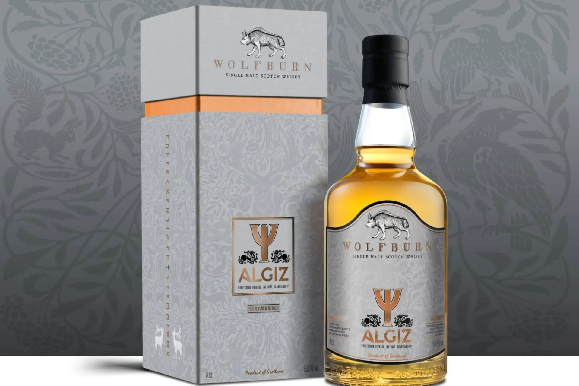 Nieuwe gelimiteerde rune-whisky van Wolfburn onthuld: Algiz