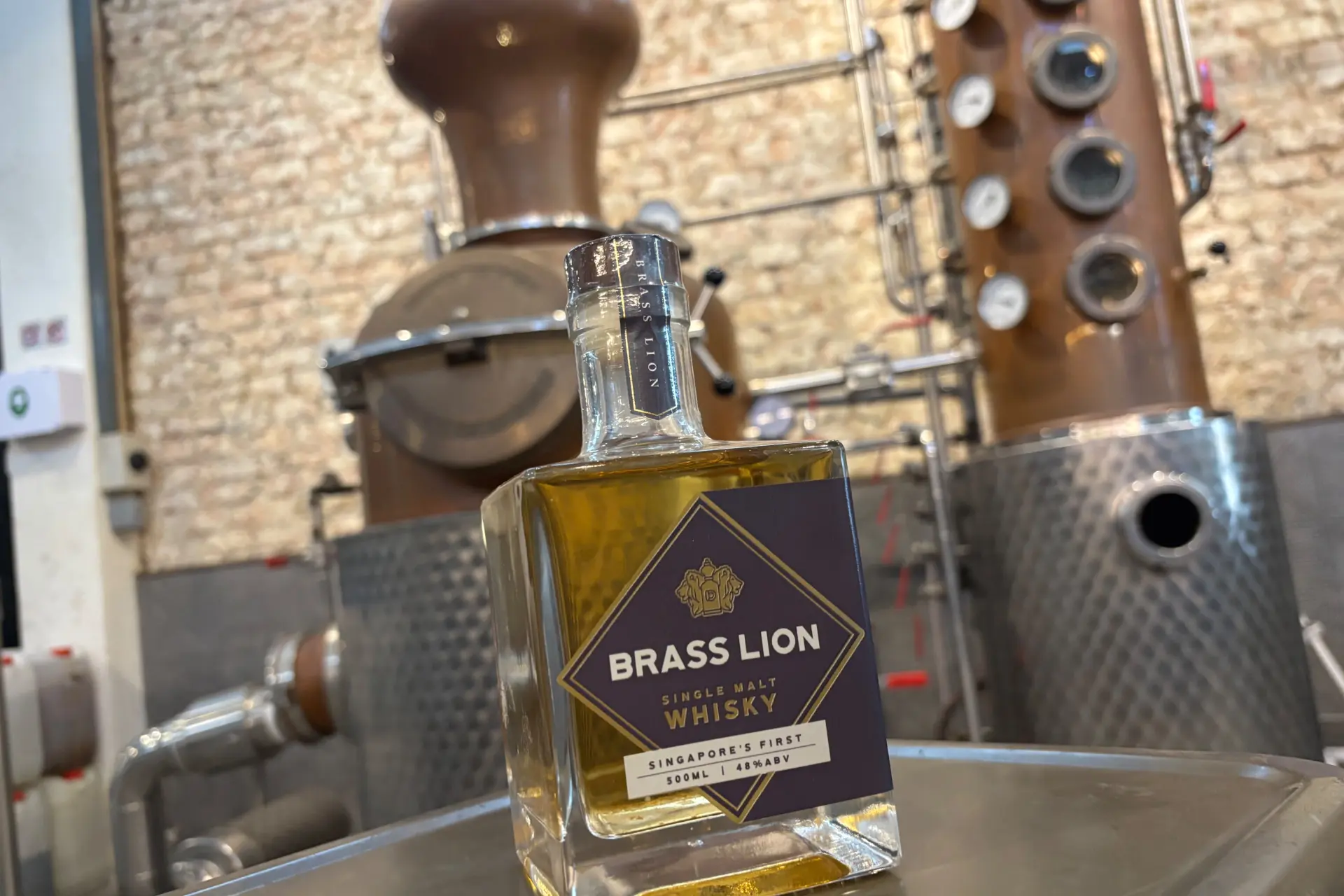 Whisky Monkeys Visit Brass Lion Distillery In Singapore: Their First Single Malt