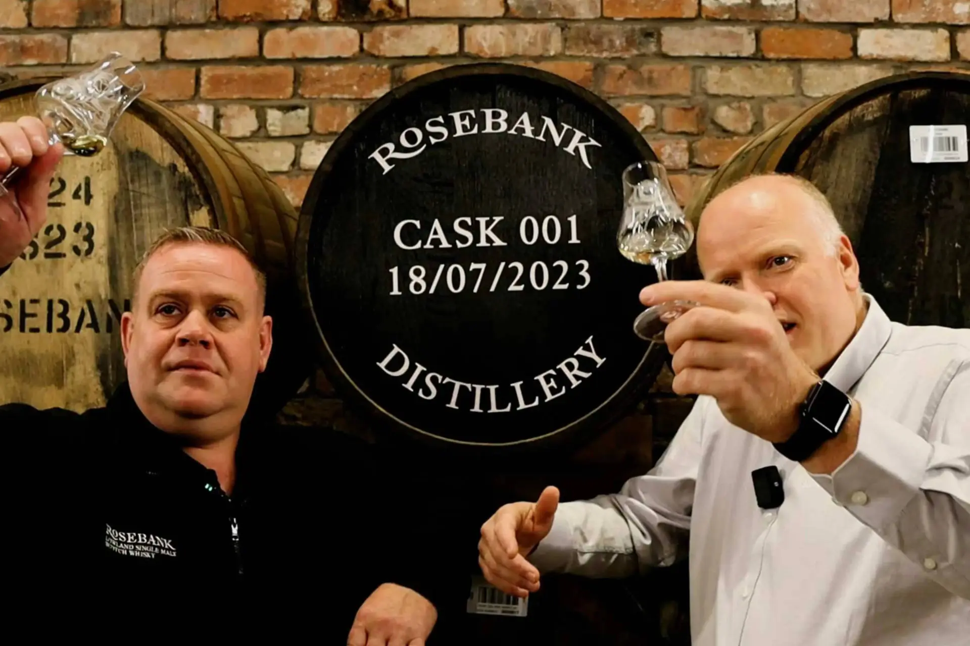 Rosebank Cask 001 tasting