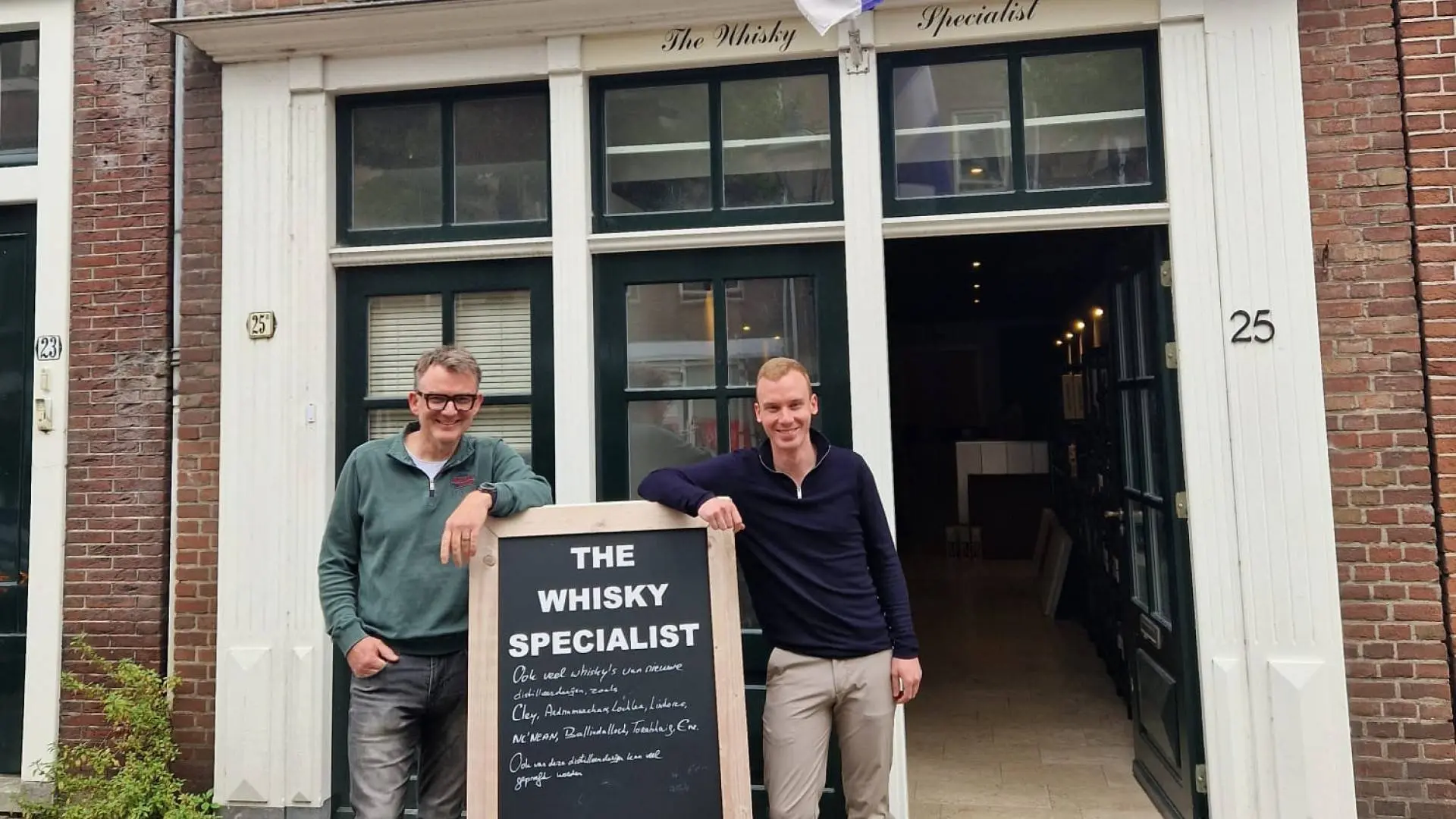 Slijters Centraal: de nieuwe eigenaren van The Whisky Specialist in Alkmaar