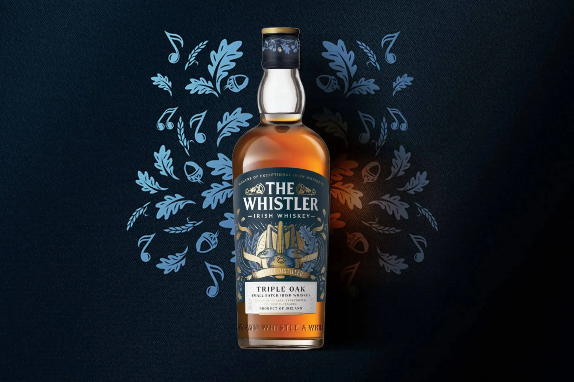 Wat moet je weten over The Whistler Triple Oak irish whiskey?