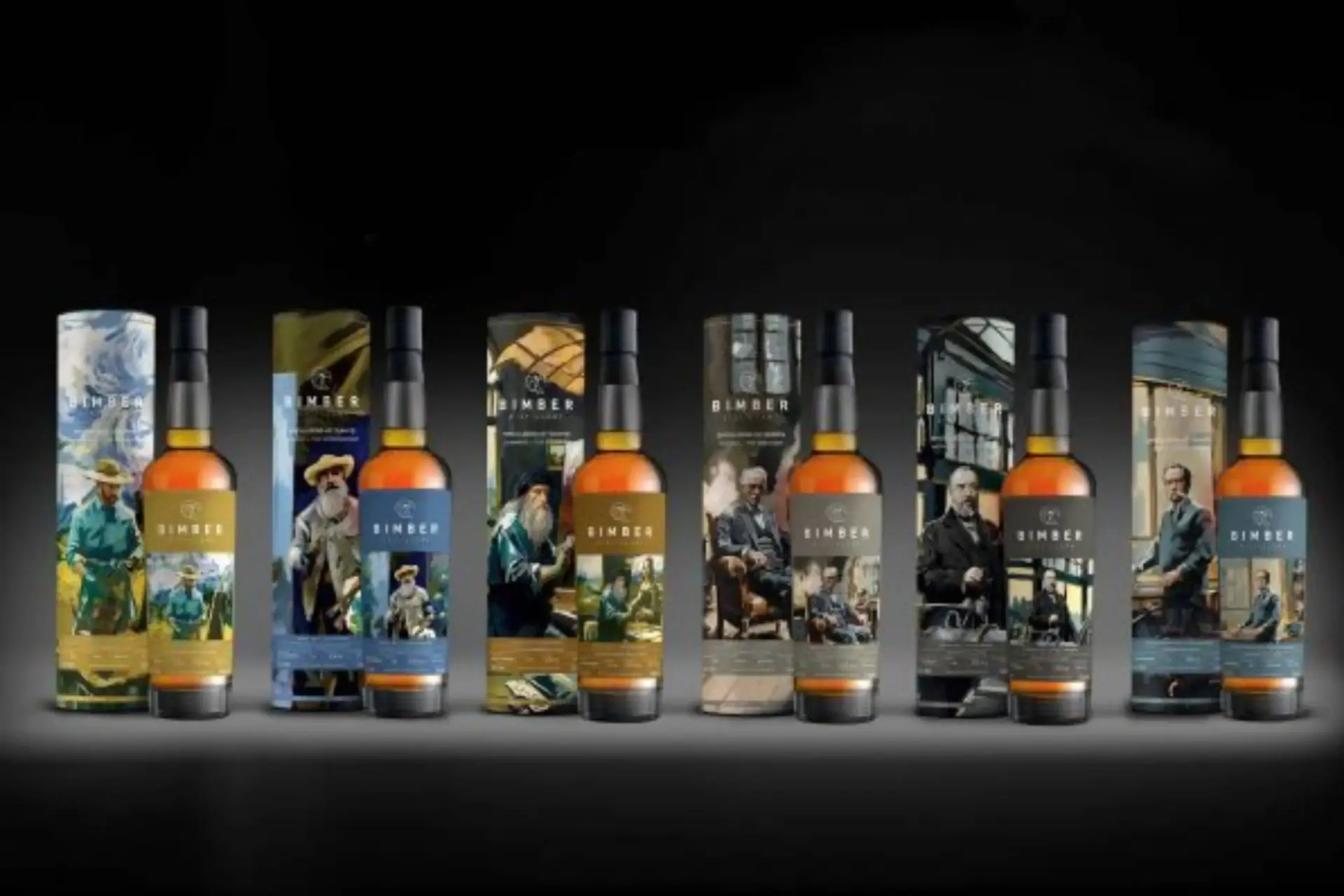 Leonardo DaVinci and Van Gogh In Brand New Whisky Series