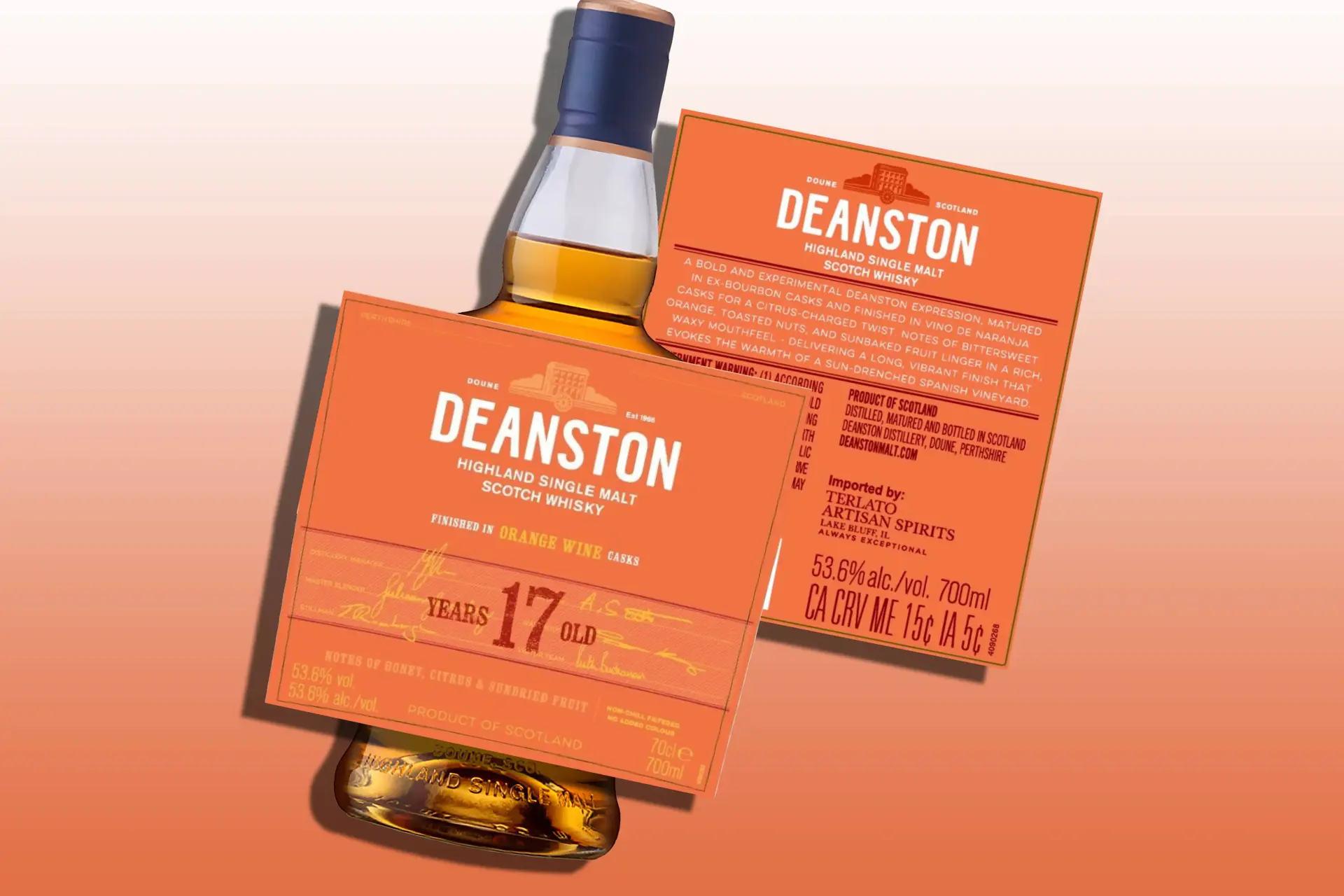 Ready For a 17-Year-Old Whisky Finished in Orange Wine Casks?