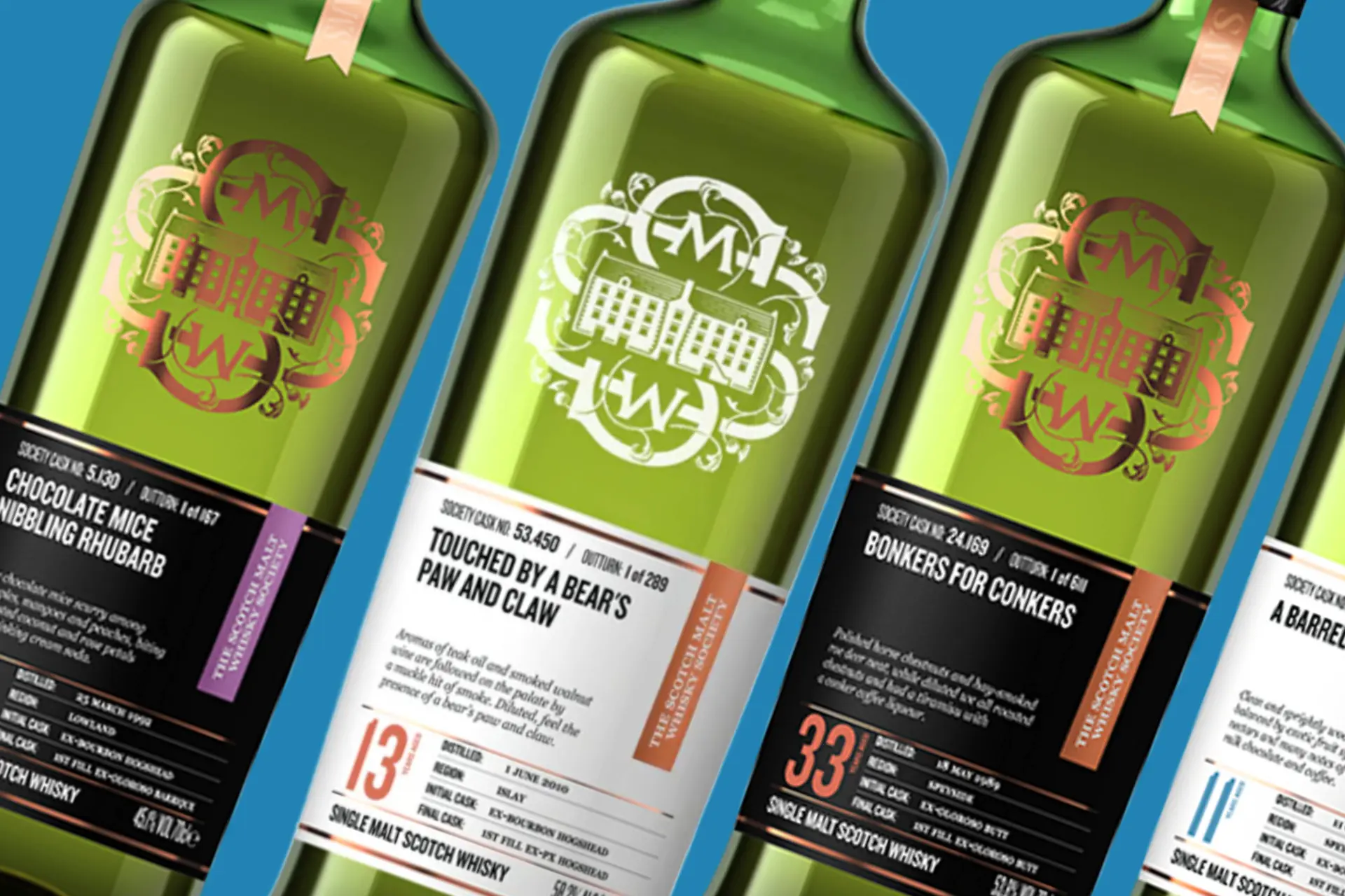 The Top 10 Whiskies from The Scotch Malt Whisky Society with Wild Names