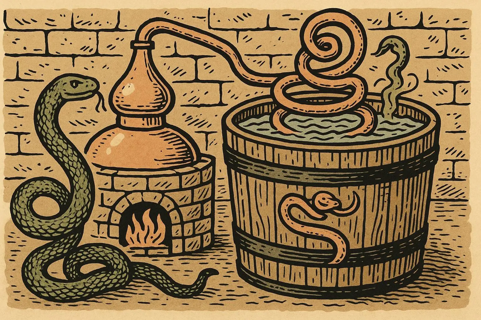 Did You Know? Many Distilleries in the 60s Used Worm Tubs