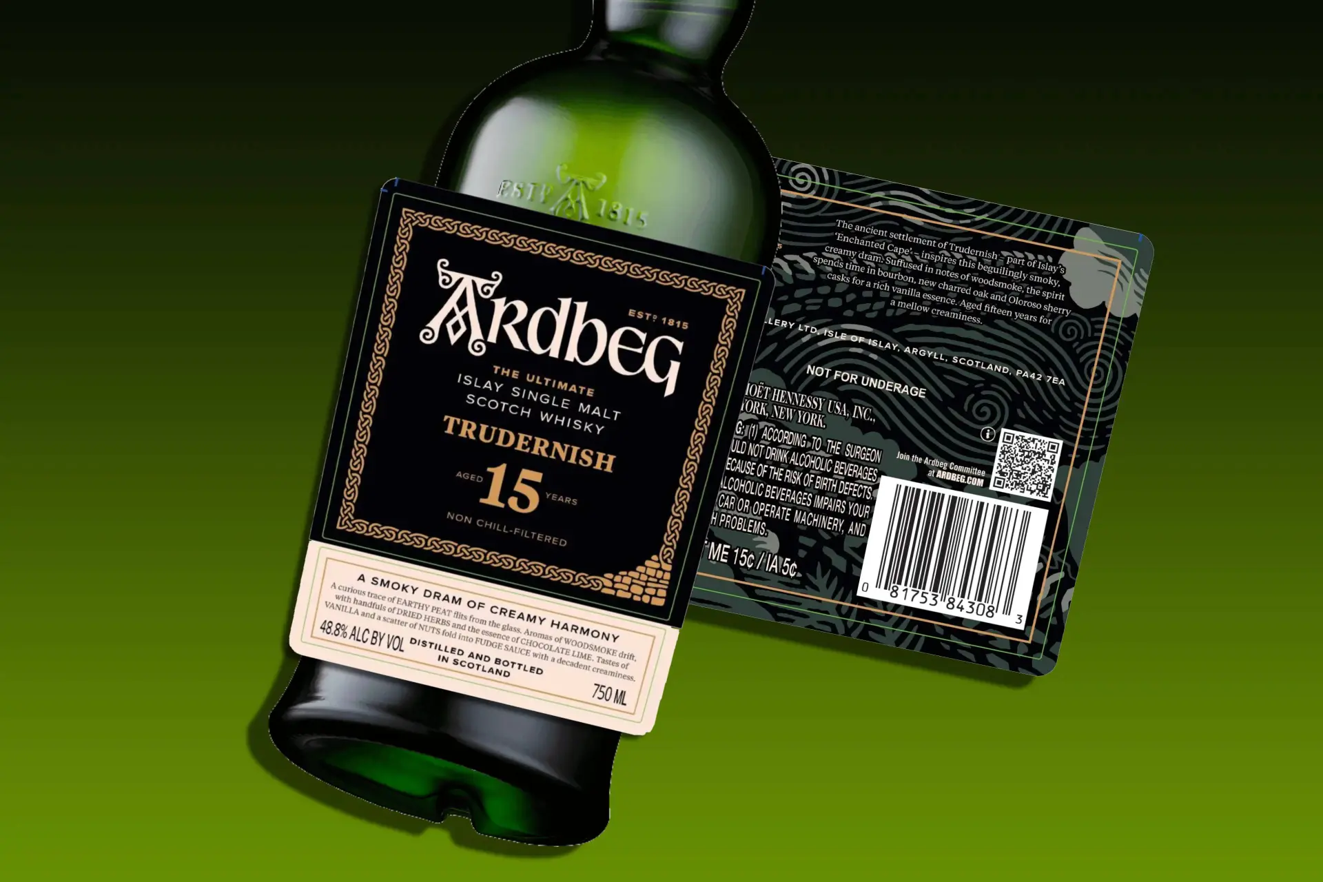 Plant Ardbeg de release van de Trudernish 15 Year Old single malt whisky?
