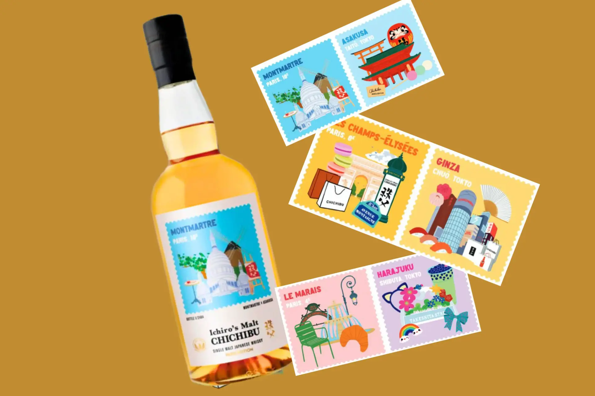 Chichibu Unveils Six Unique Bottles at Whisky Live Paris 2025