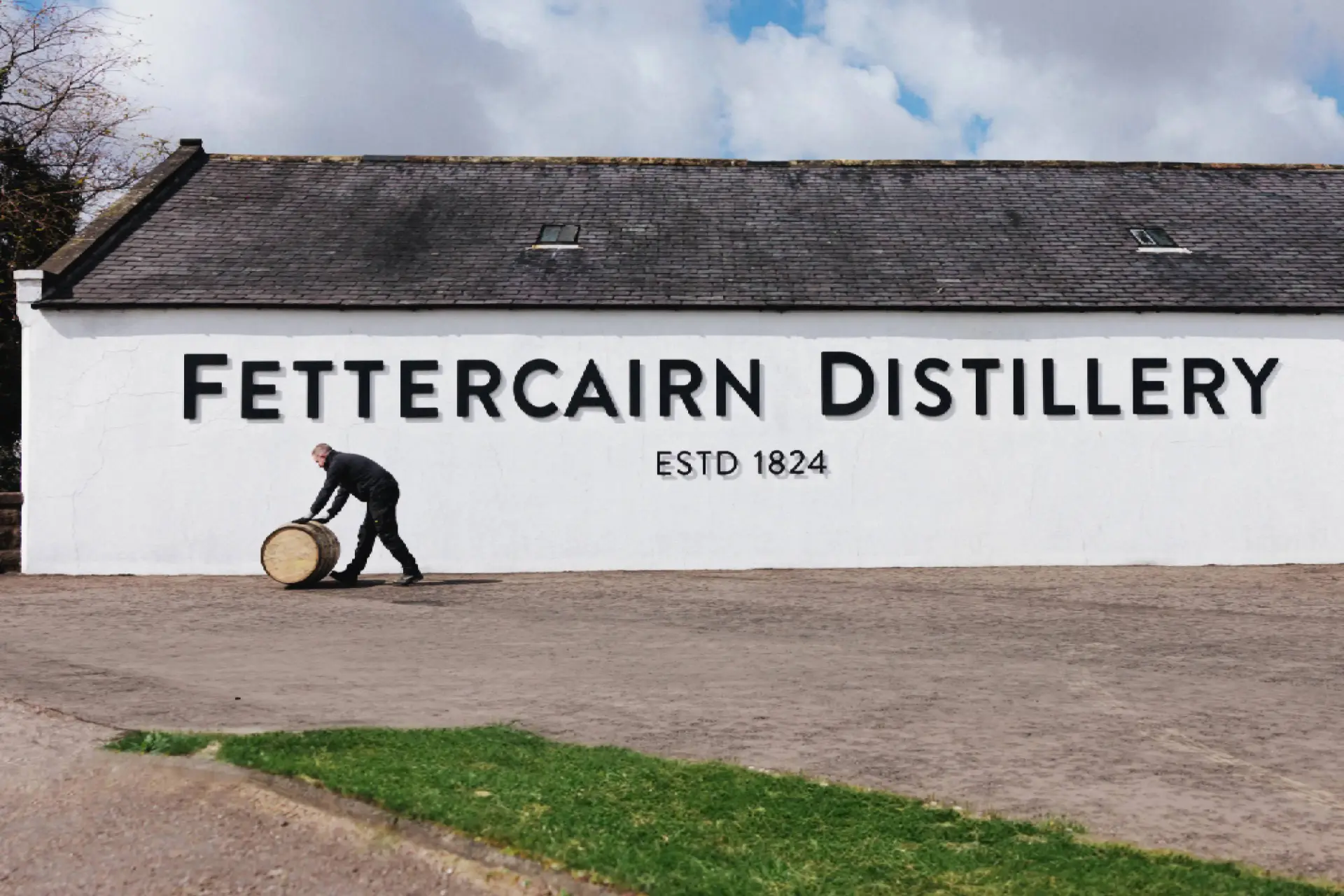 Fettercairn Distillery barrel