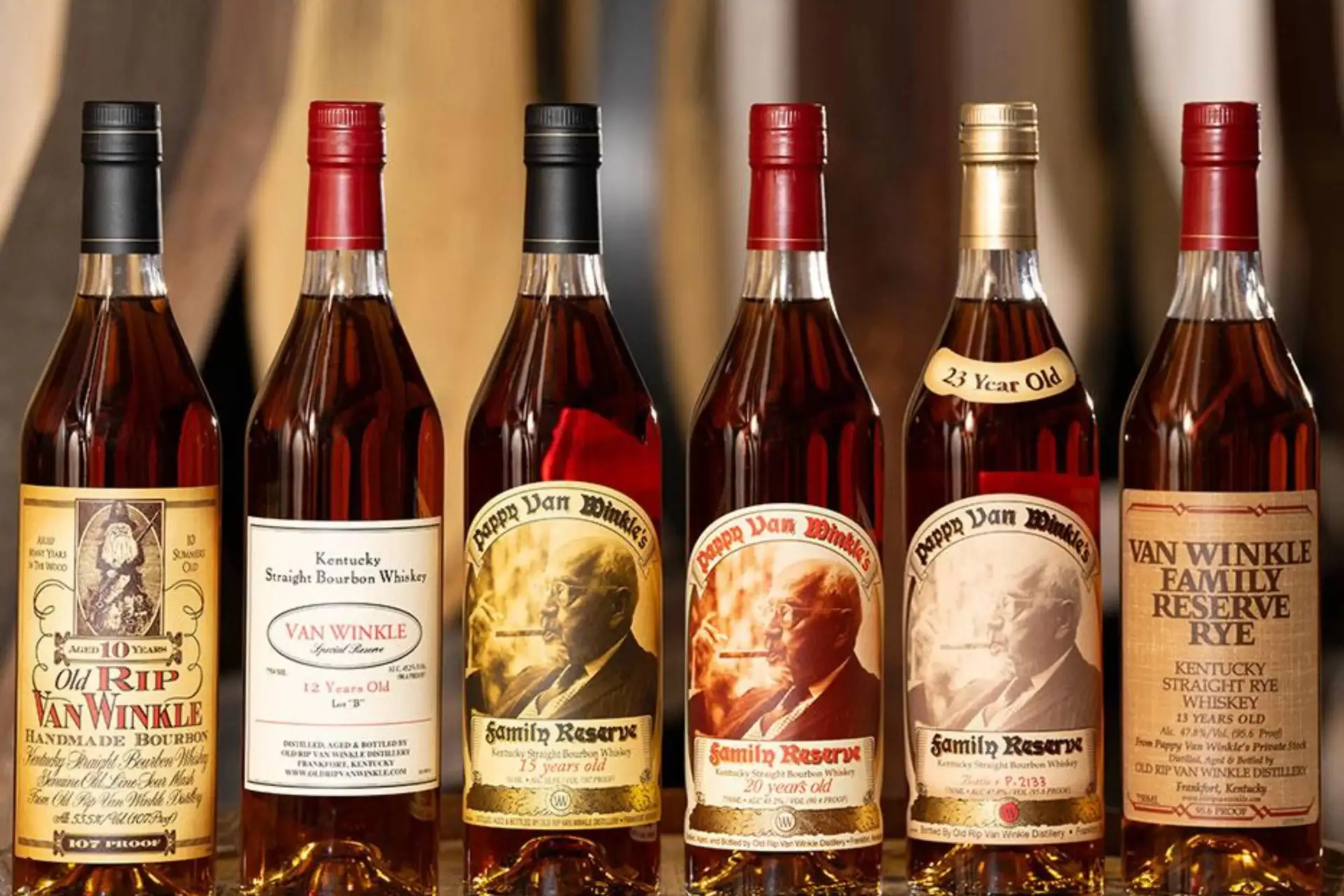 Pappy Van Winkle 2025 Bourbon Collection gelanceerd