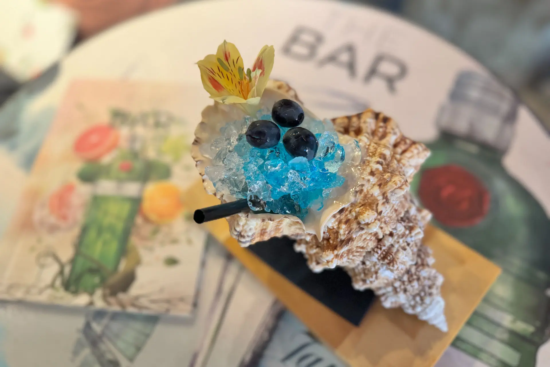 Whisky Cocktail at The Bar in Dubrovnik (made with Talisker)