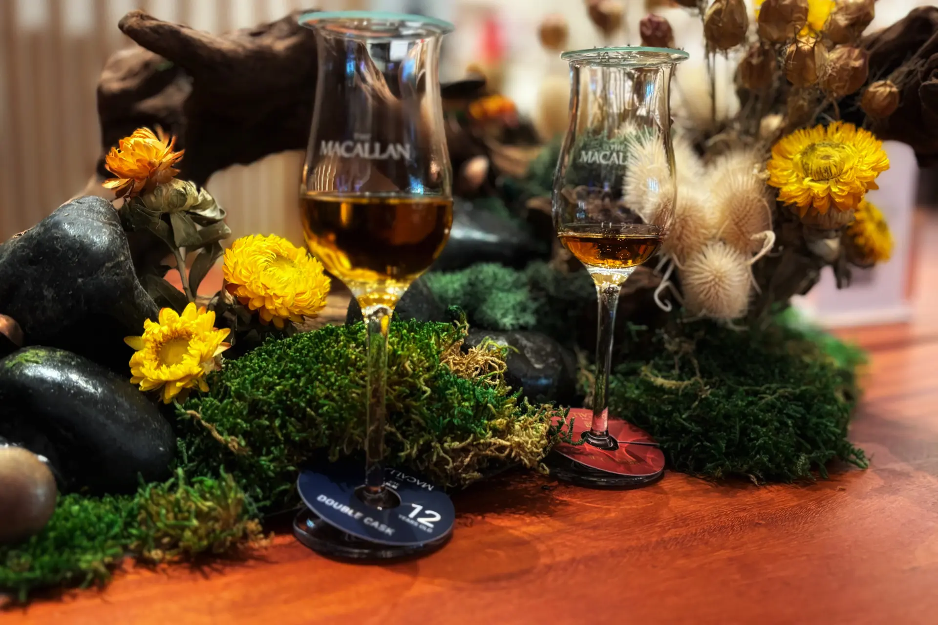 The Macallan House Singapore Drams of the Double Cask 12 yo and the Rare Cask 2024