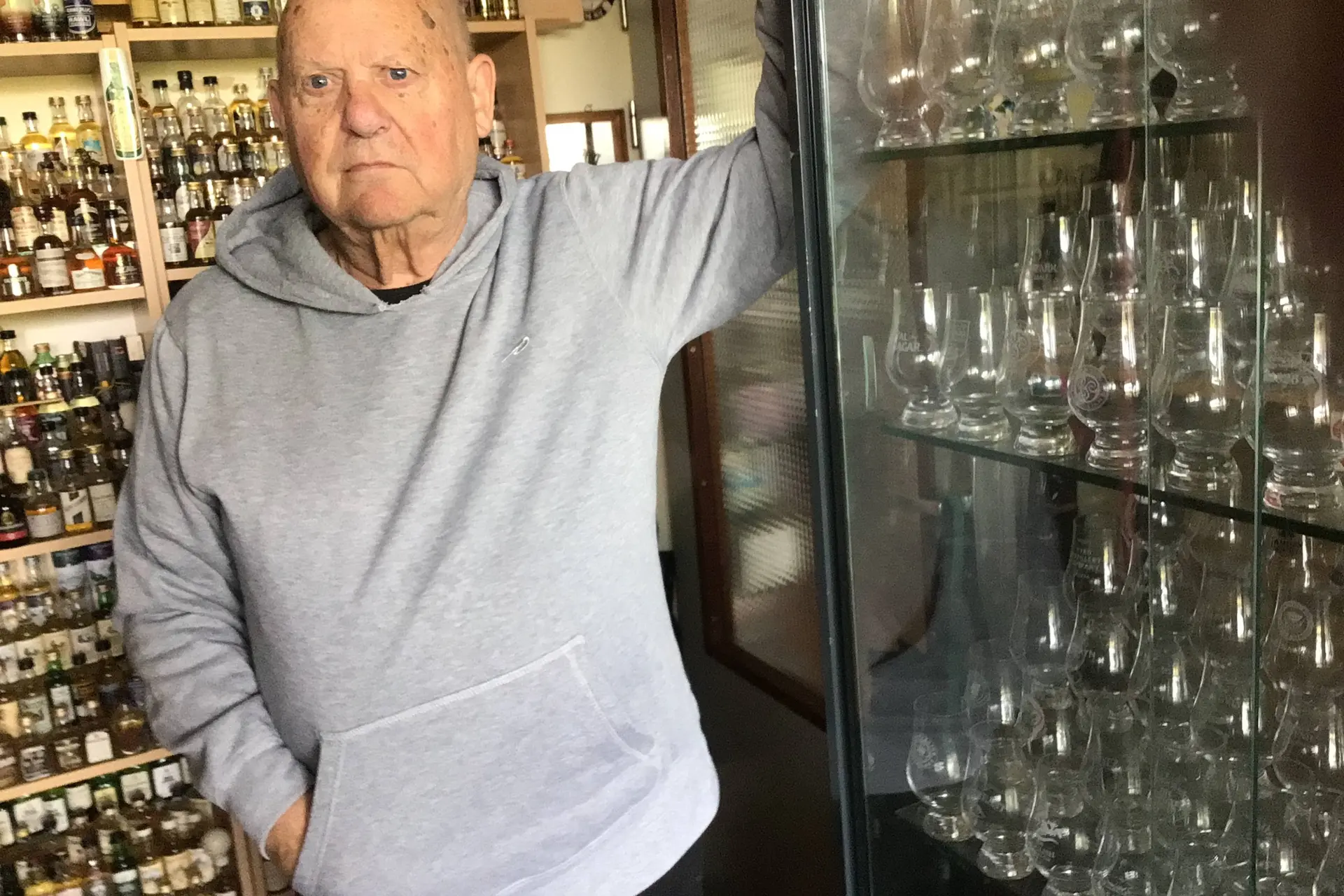 This Glencairn Collector has over 2,000 glasses