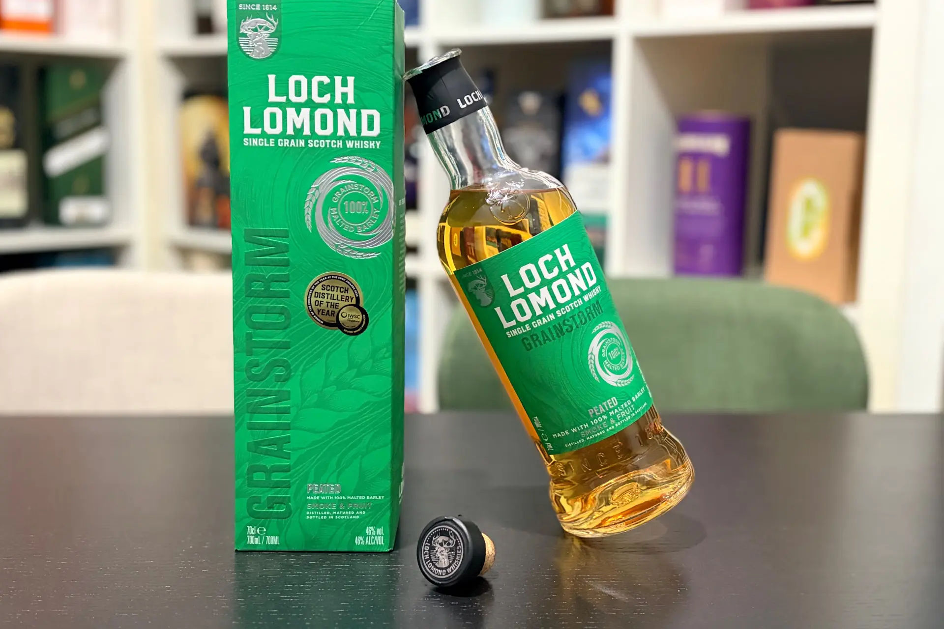 Loch Lomond Grainstorm peated whisky