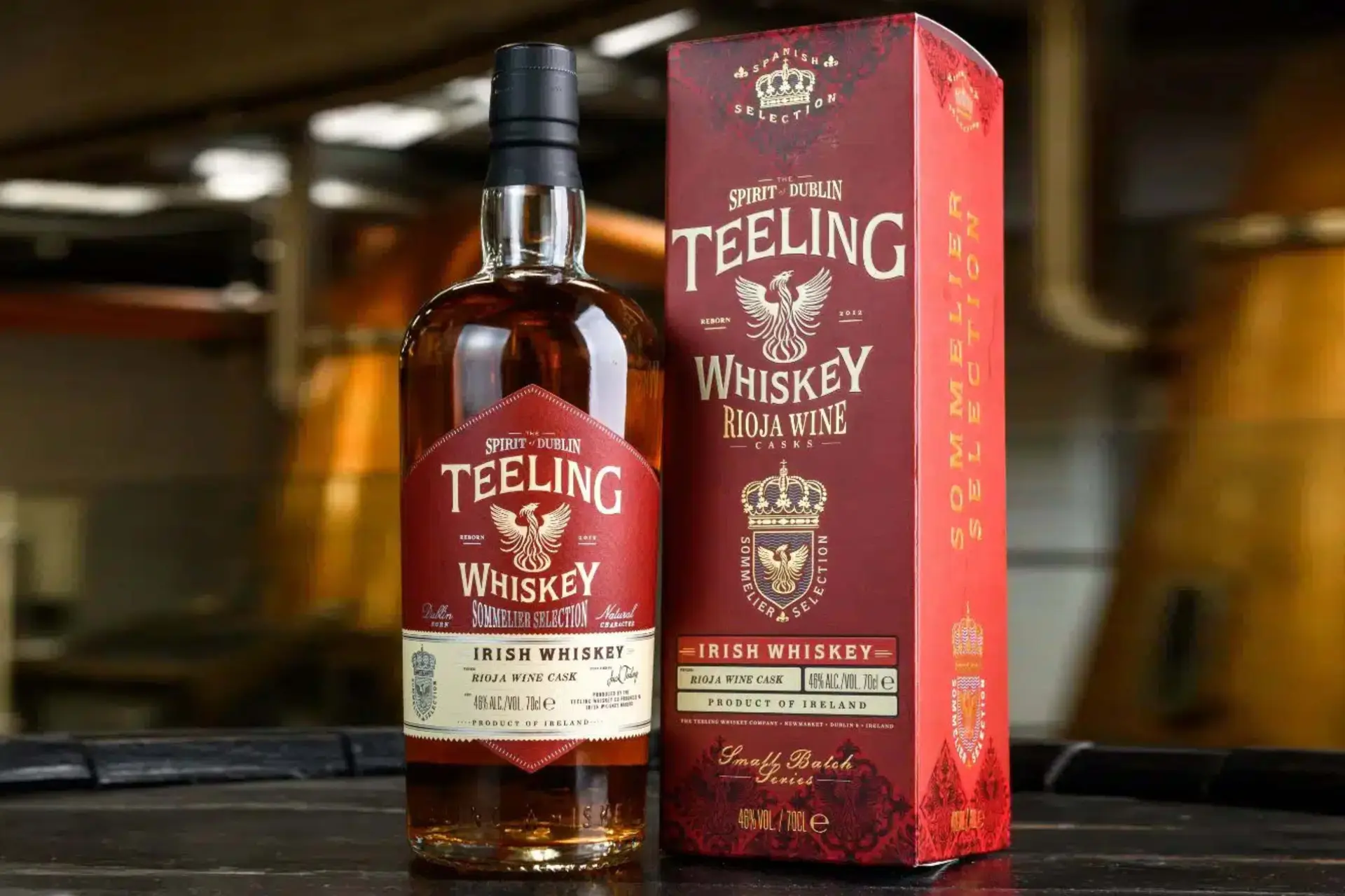 Dol op rode wijnvaten? Dan is deze nieuwe Teeling whiskey wellicht wat voor jou