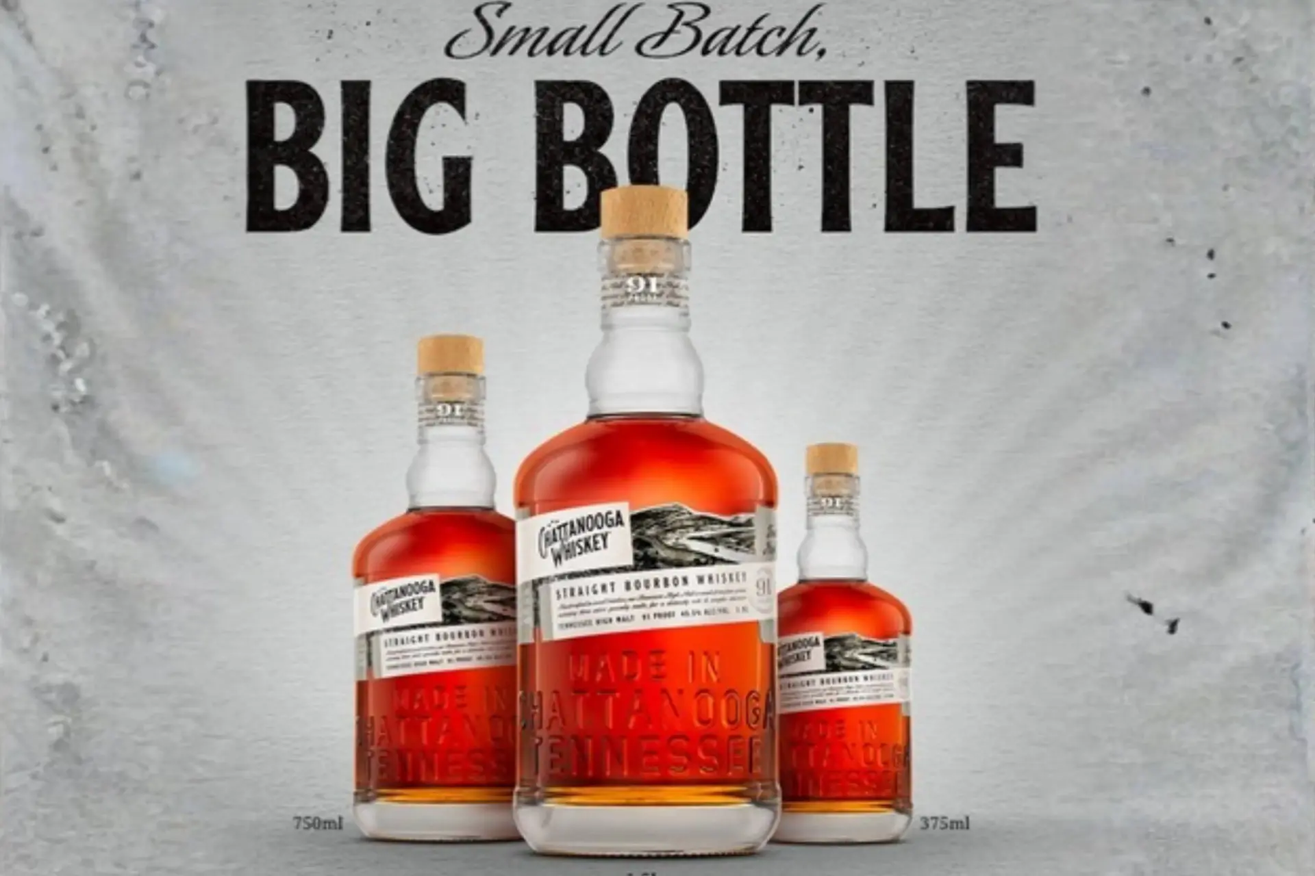 Chattanooga Whiskey 91 Debuts Huge New Whiskybottle