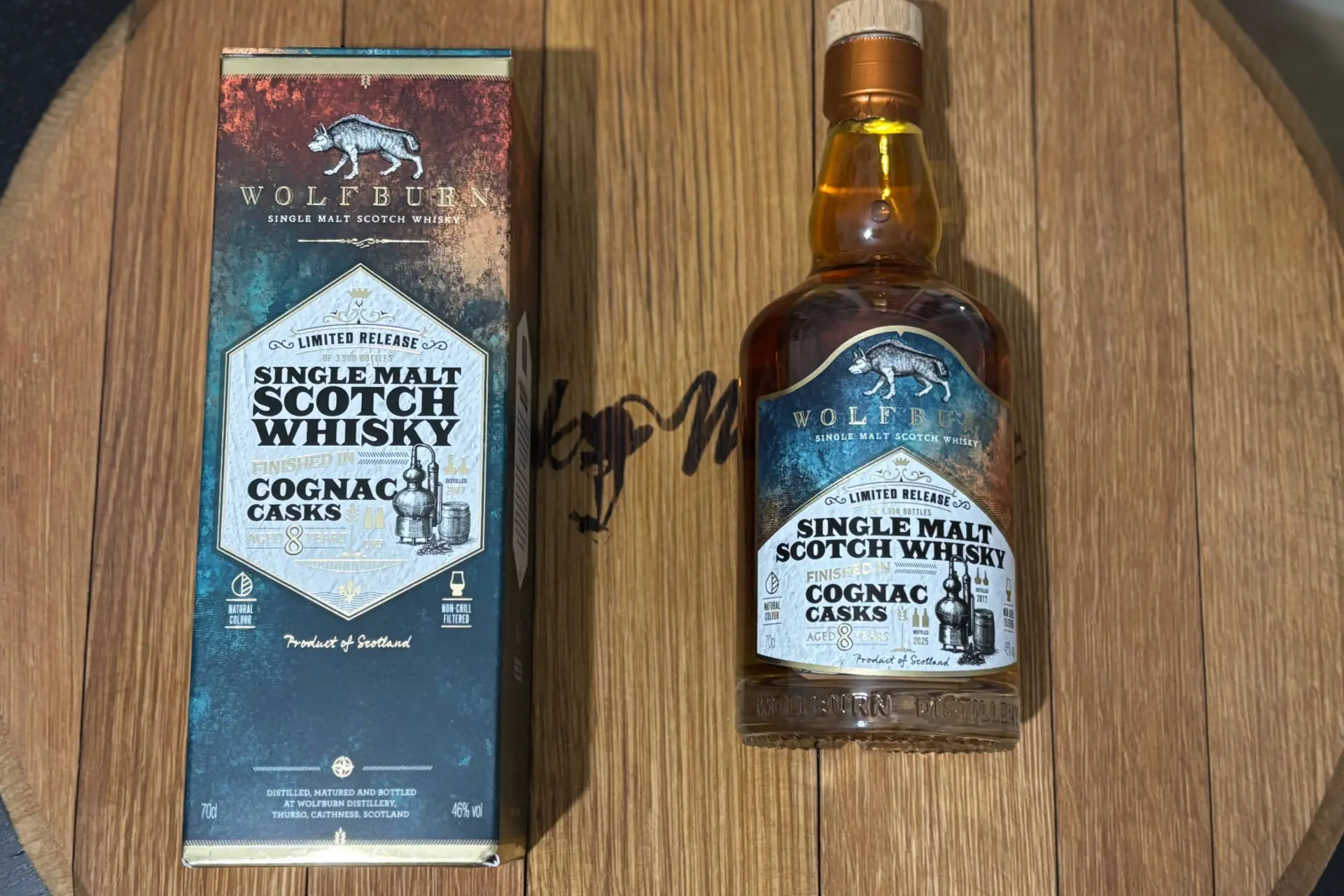 Wolfburn 8 Year Old Cognac Cask Finish Review