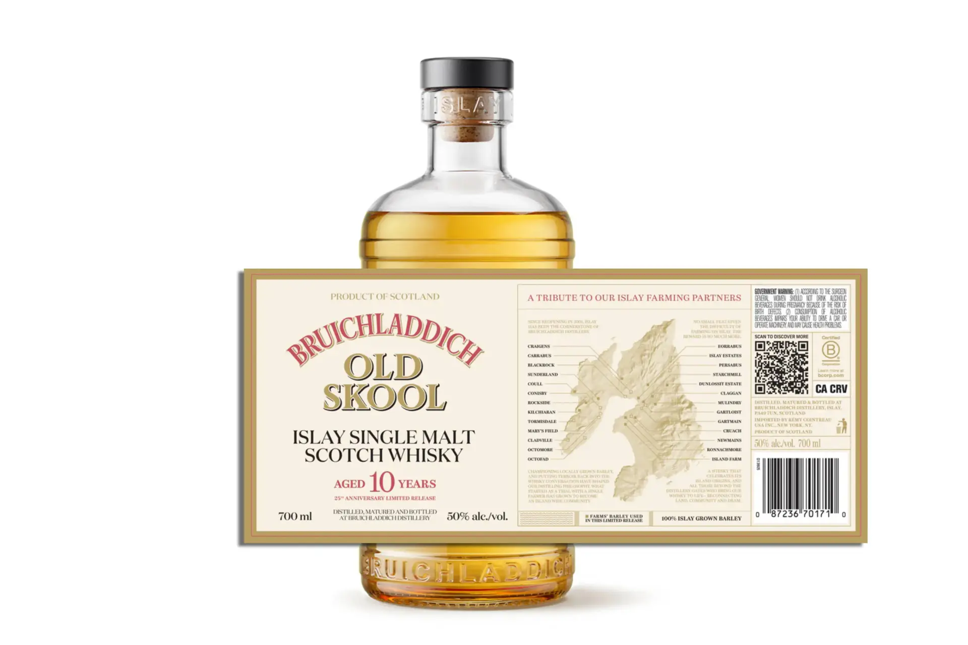 Bruichladdich Gives a Nod to Islay’s Farmers with a Special Old Skool Whisky