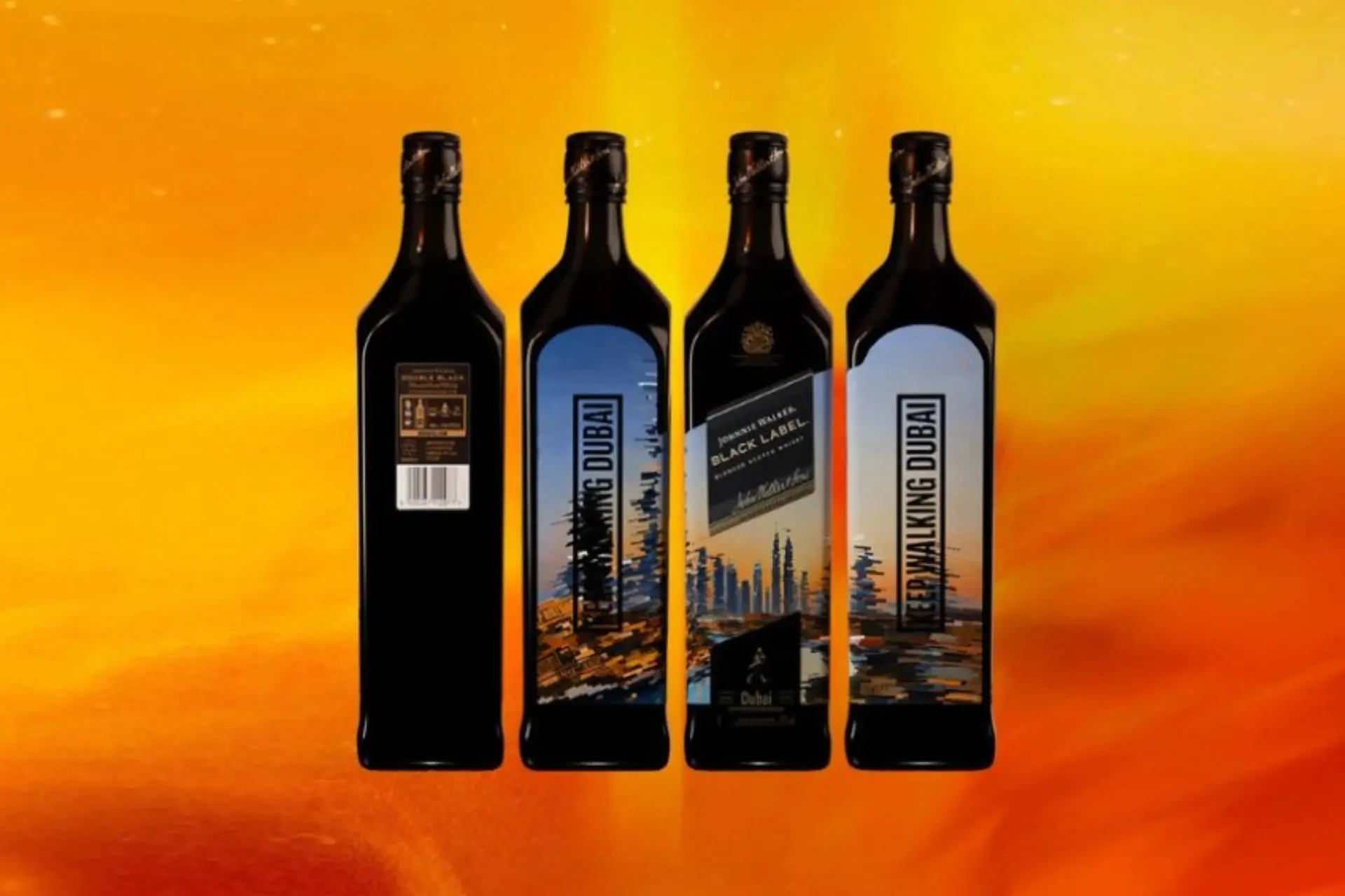 Johnnie Walker AI label