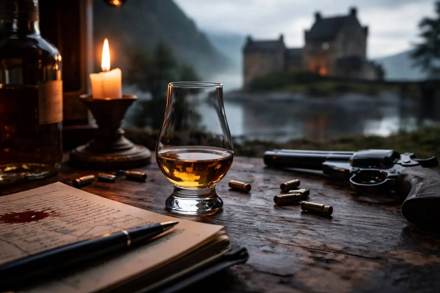 Whiskyglas zoekt moordverhaal: Glencairn lanceert internationale crimewedstrijd