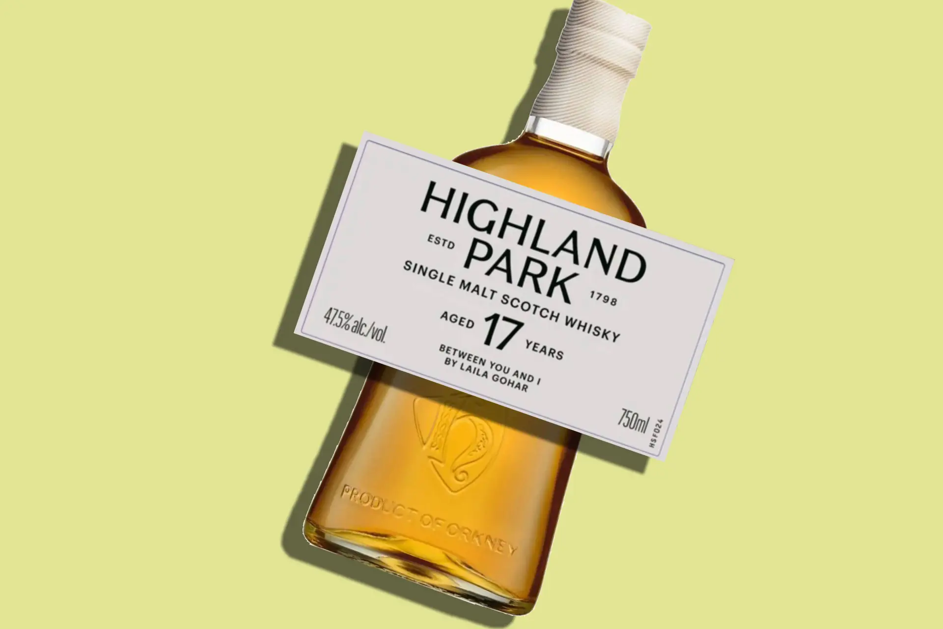 Highland Park Teams up With Culinary Artist for New Between You And I Whisky