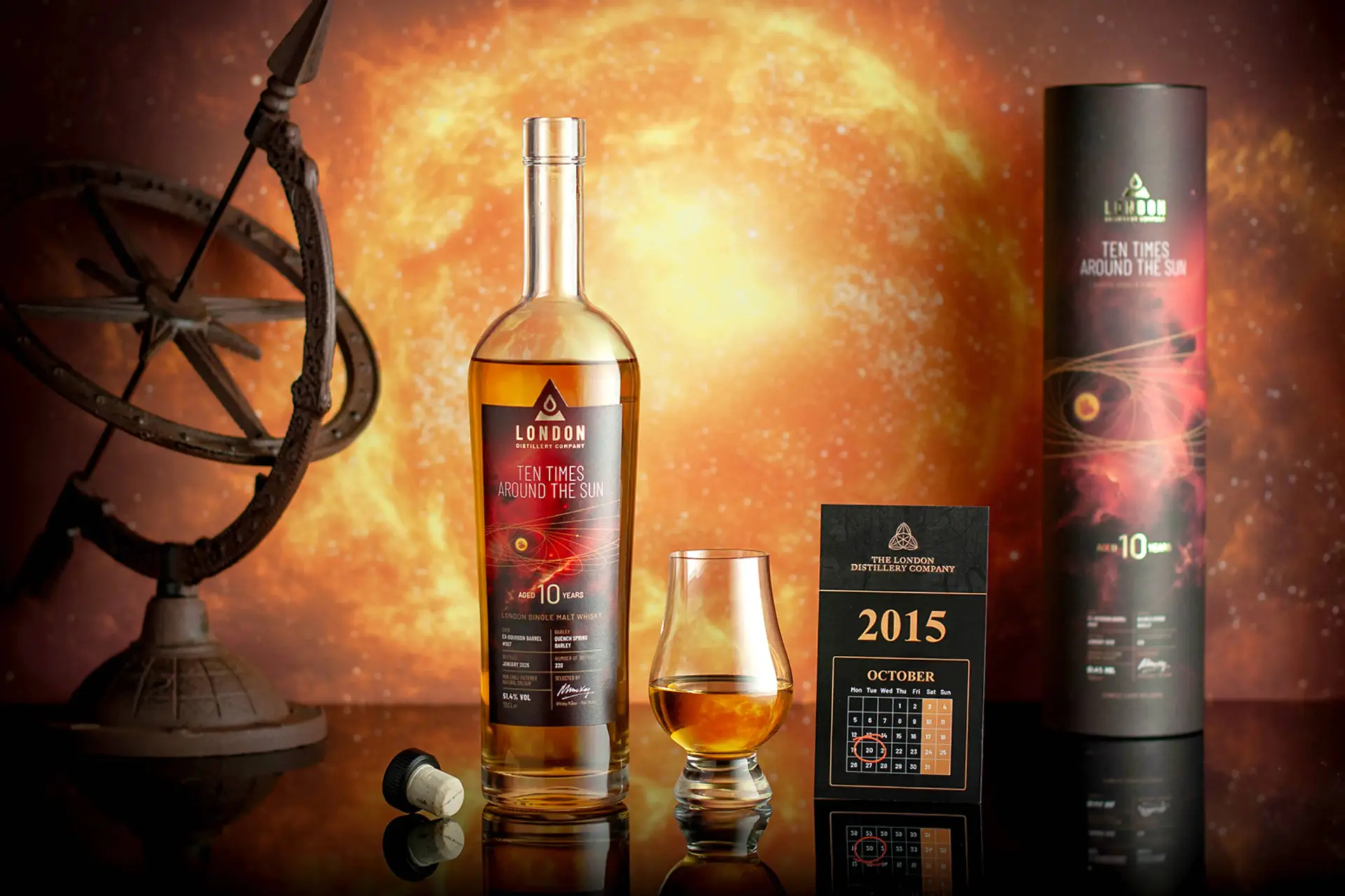 This single malt has circled the sun ten times and it’s a London first