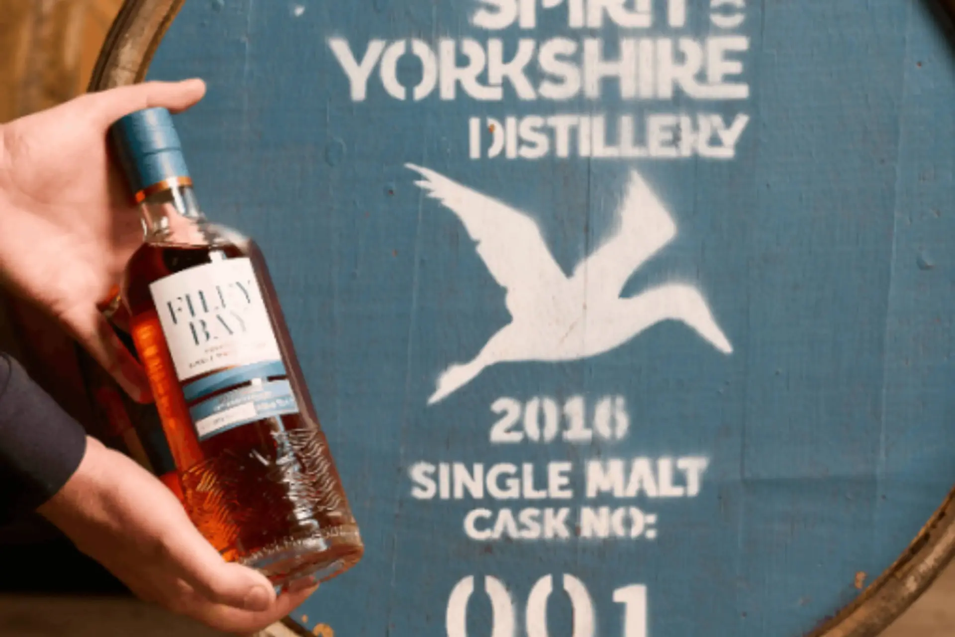 Filey Bay 10th anniversary single malt whisky