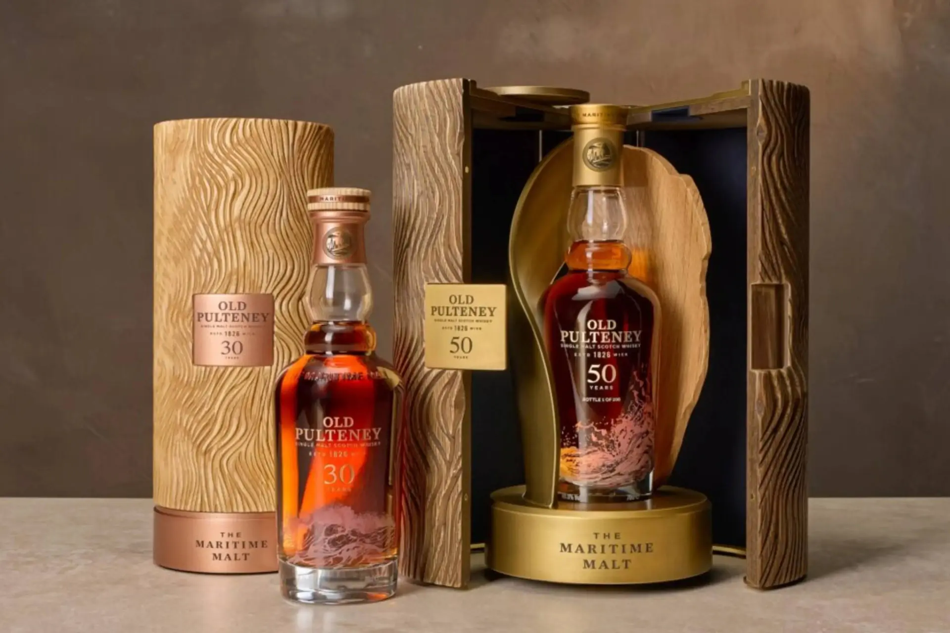 Old Pulteney 200th anniversary whisky