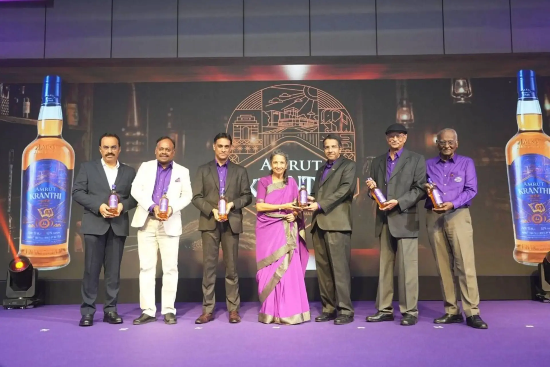 Amrut Kranthi release whisky